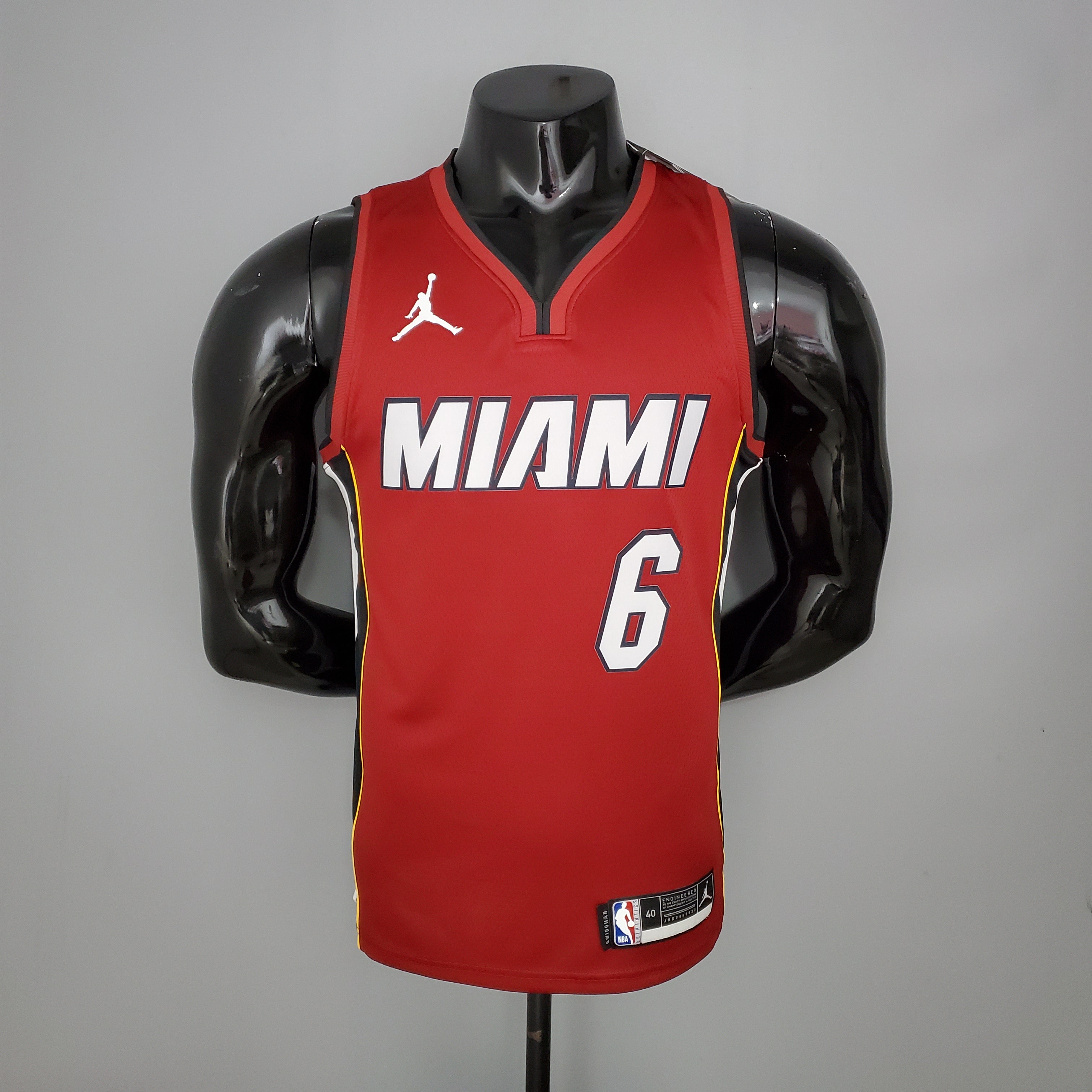 2023 Miami Heat James #6 Swingman Edition Jersey