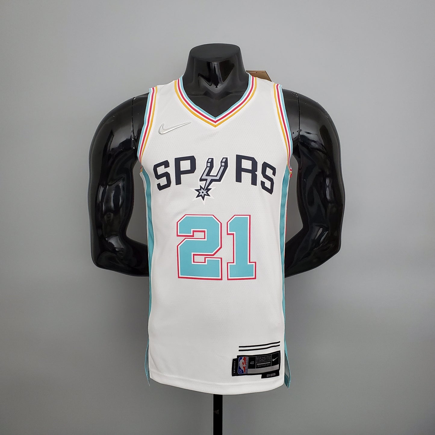 2023 San Antonio Duncan #21 City Edition Jersey