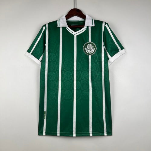1980s Palmeiras Retro Football Shirt | Green White Home