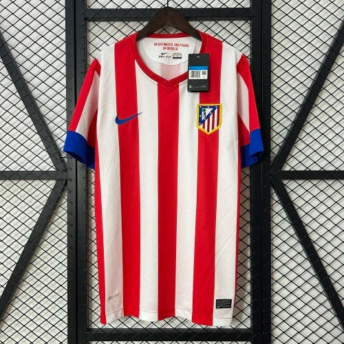2000s Atletico Madrid Retro Football Shirt | Red White Home
