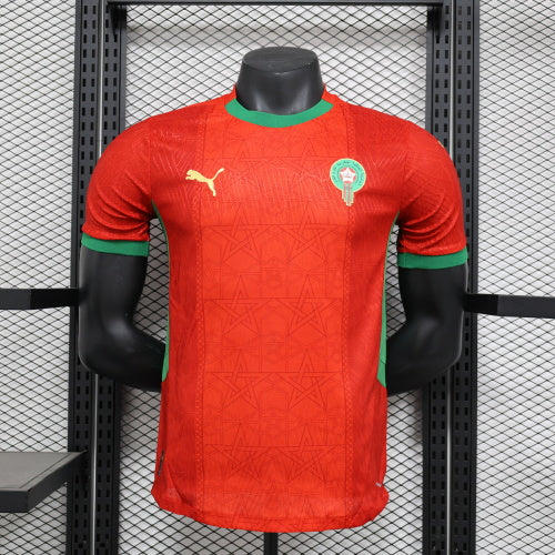 Morocco 24/25 Player Edition Football Jersey