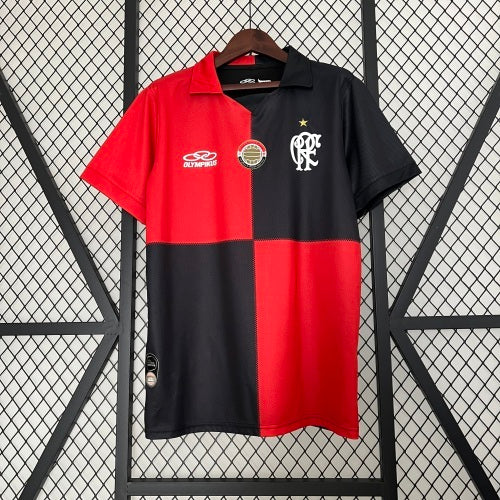 1990s Flamengo Retro Football Shirt | Red Black Home