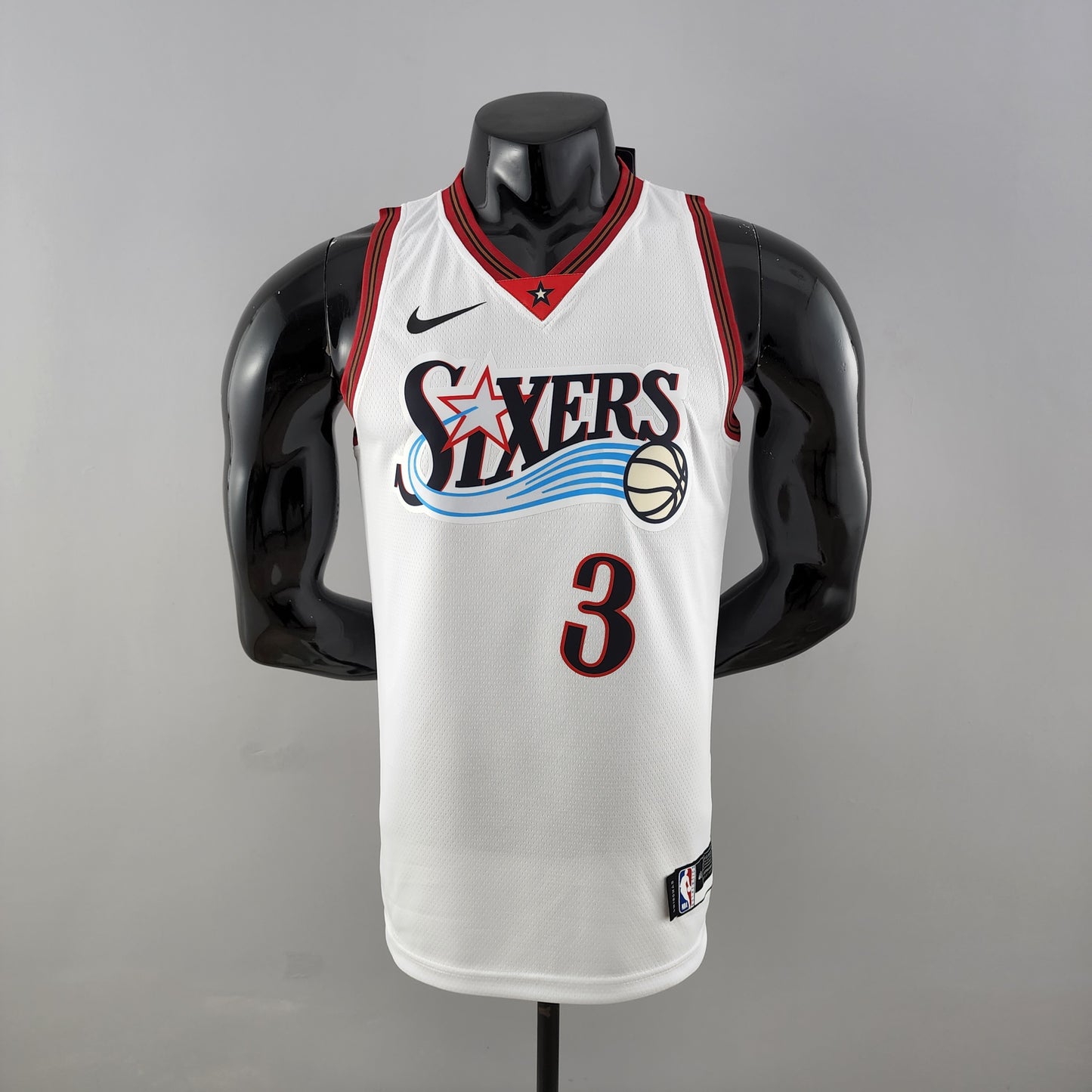 2001 Philadelphia Iverson #3 Retro Basketball Jersey