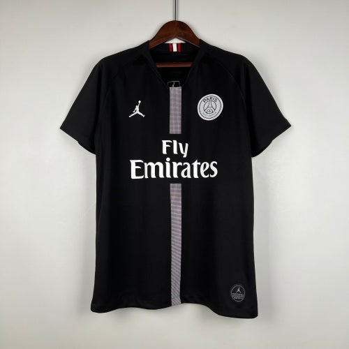 2020s Paris Saint-Germain Retro Football Shirt | Black White Third