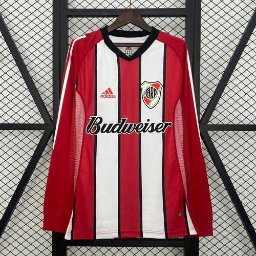 1990s River Plate Retro Football Shirt | Red White Home