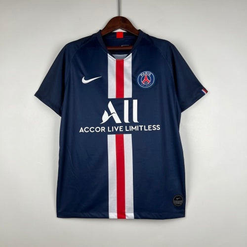 2020s Paris Saint-Germain Retro Football Shirt | Navy White Third