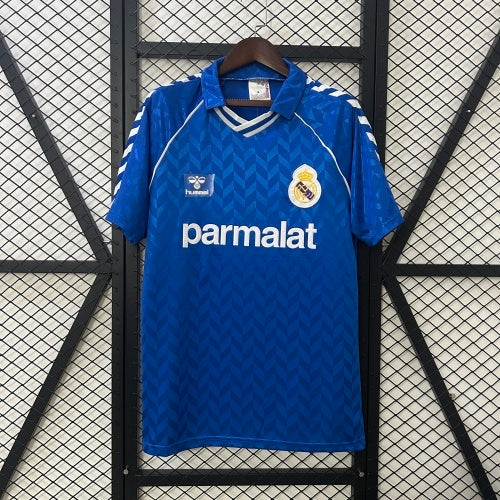 1990s Real Madrid Retro Football Shirt | Blue White Home
