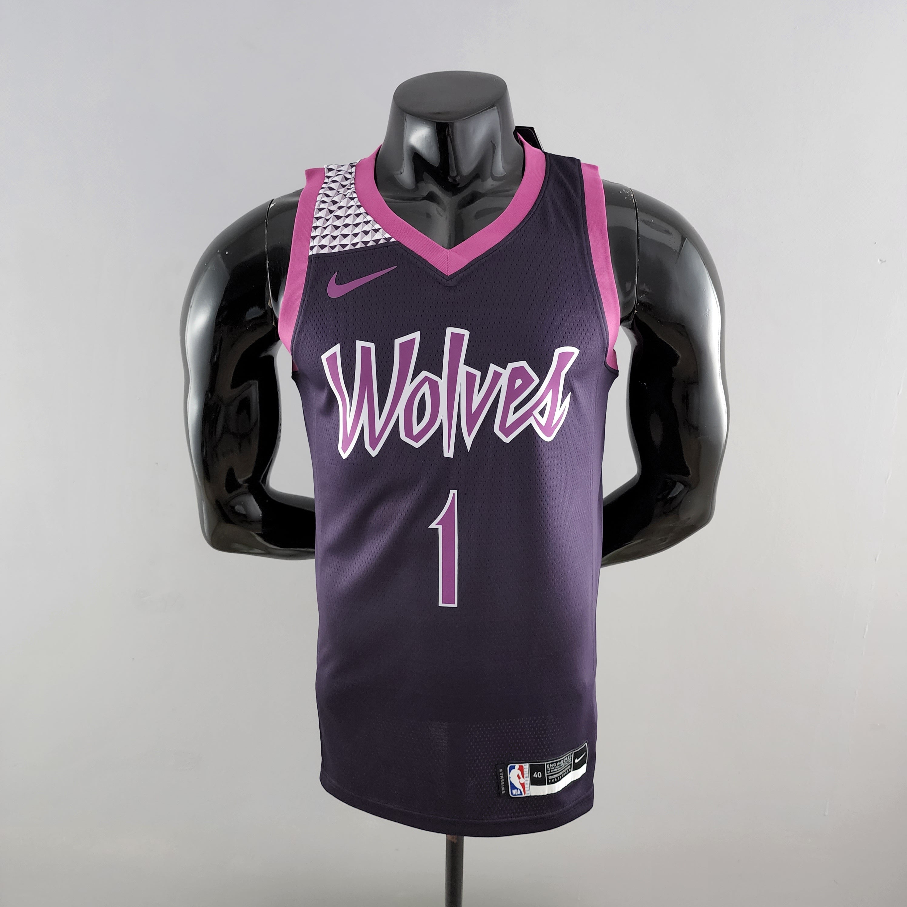 2023 Minnesota Timberwolves Edwards #1 Swingman Edition Jersey