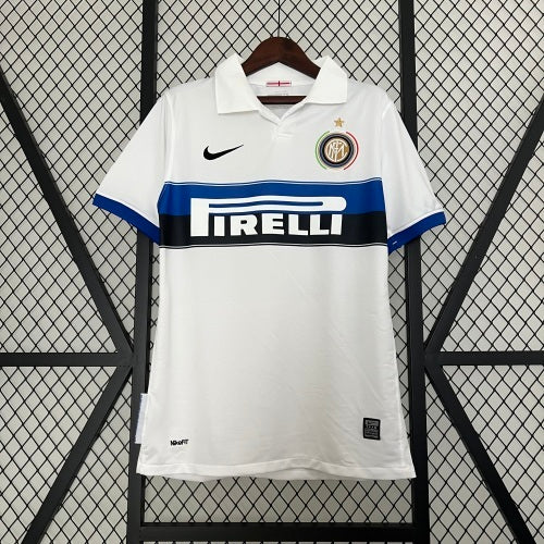 2000s Inter Milan Retro Football Shirt | White Blue Home