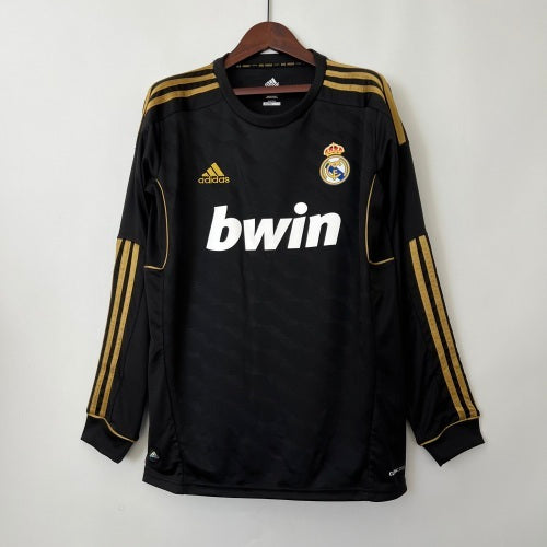 2000s Real Madrid Retro Football Shirt | Black Gold Home