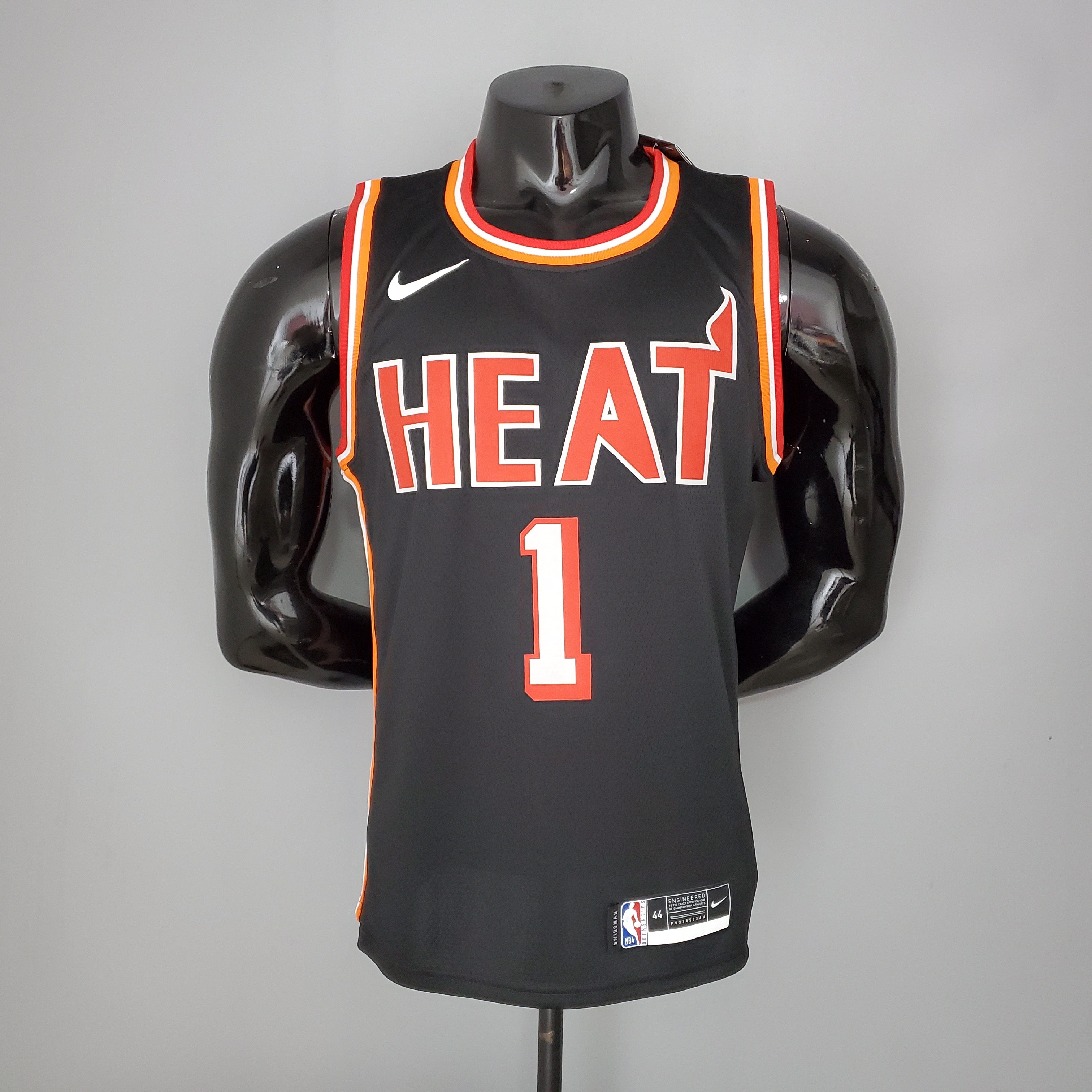 2006 Miami Bosh #1 Retro Basketball Jersey