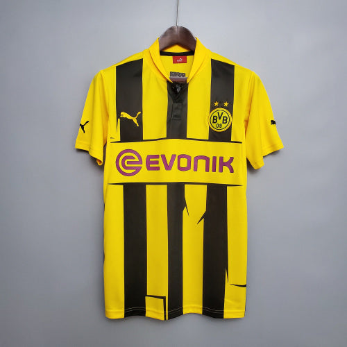 2010s Borussia Dortmund Retro Football Shirt | Yellow Black Home