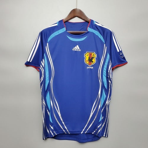 2000s Japan Retro Football Shirt | Blue Light Blue Training