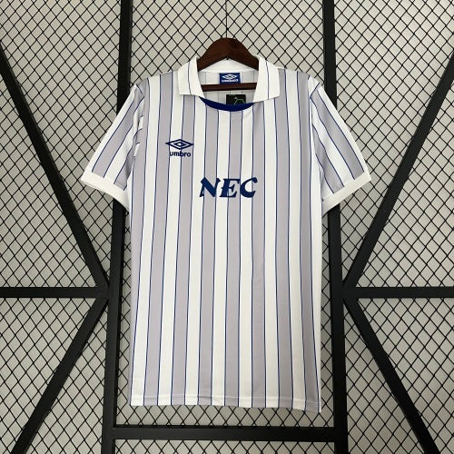 1990s Umbro Retro Football Shirt | White Blue Home