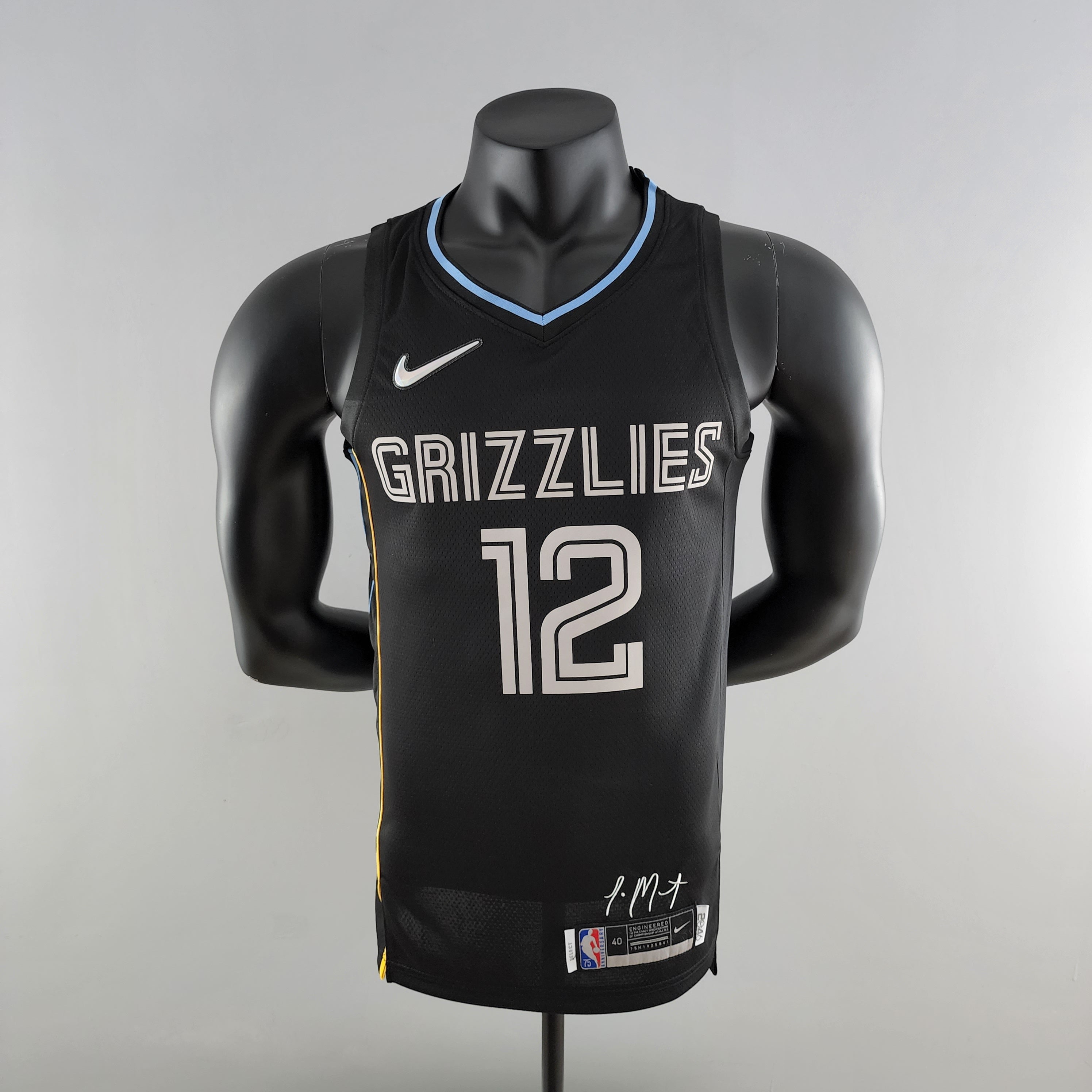 2023 Grizzlies Morant #12 City Edition Jersey