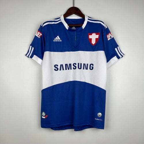 1990s Samsung Retro Football Shirt | Blue White Home