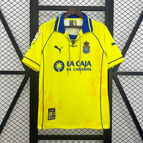 1990s Las Palmas Retro Football Shirt | Yellow Blue Home