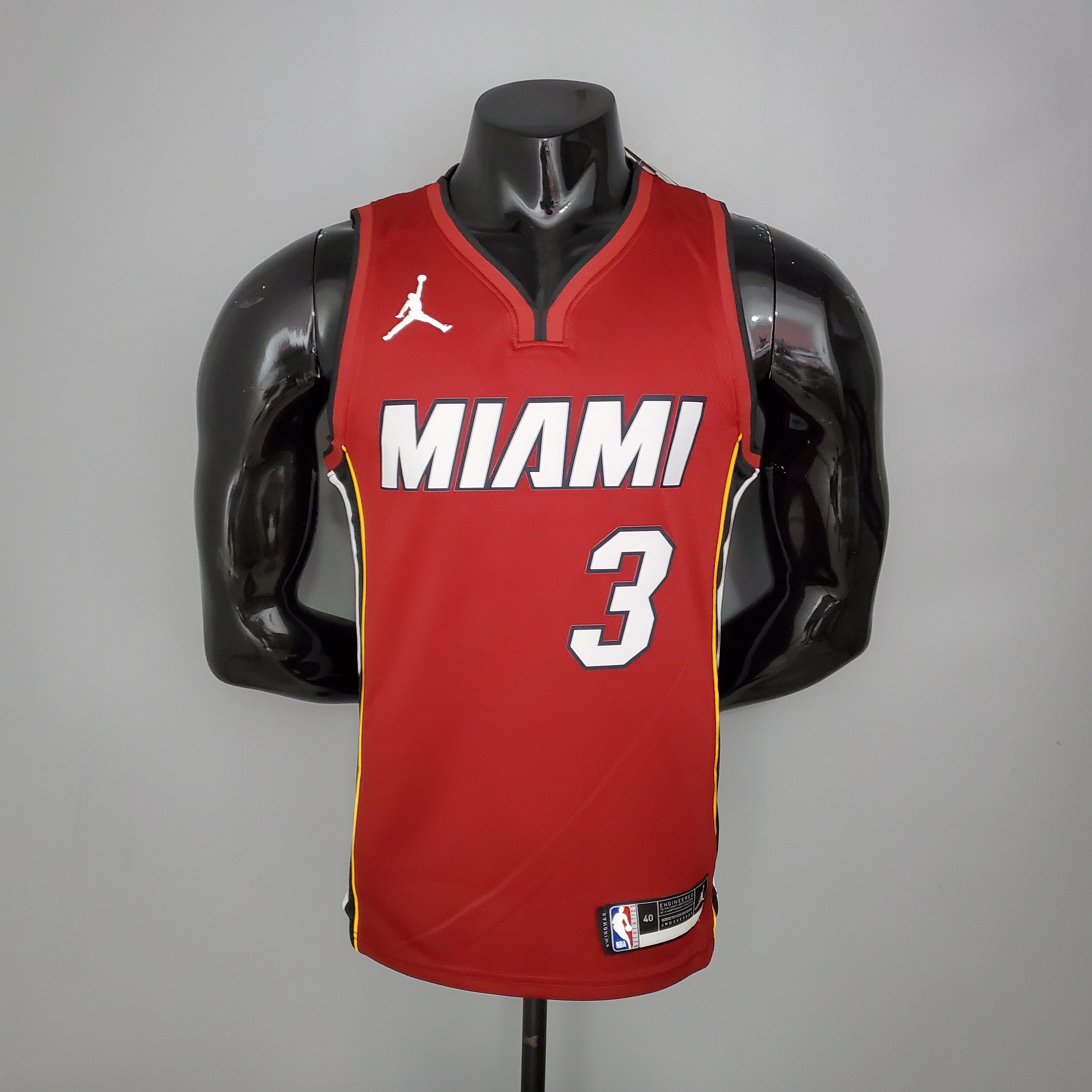 2023 Miami Heat Wade #3 Swingman Edition Jersey