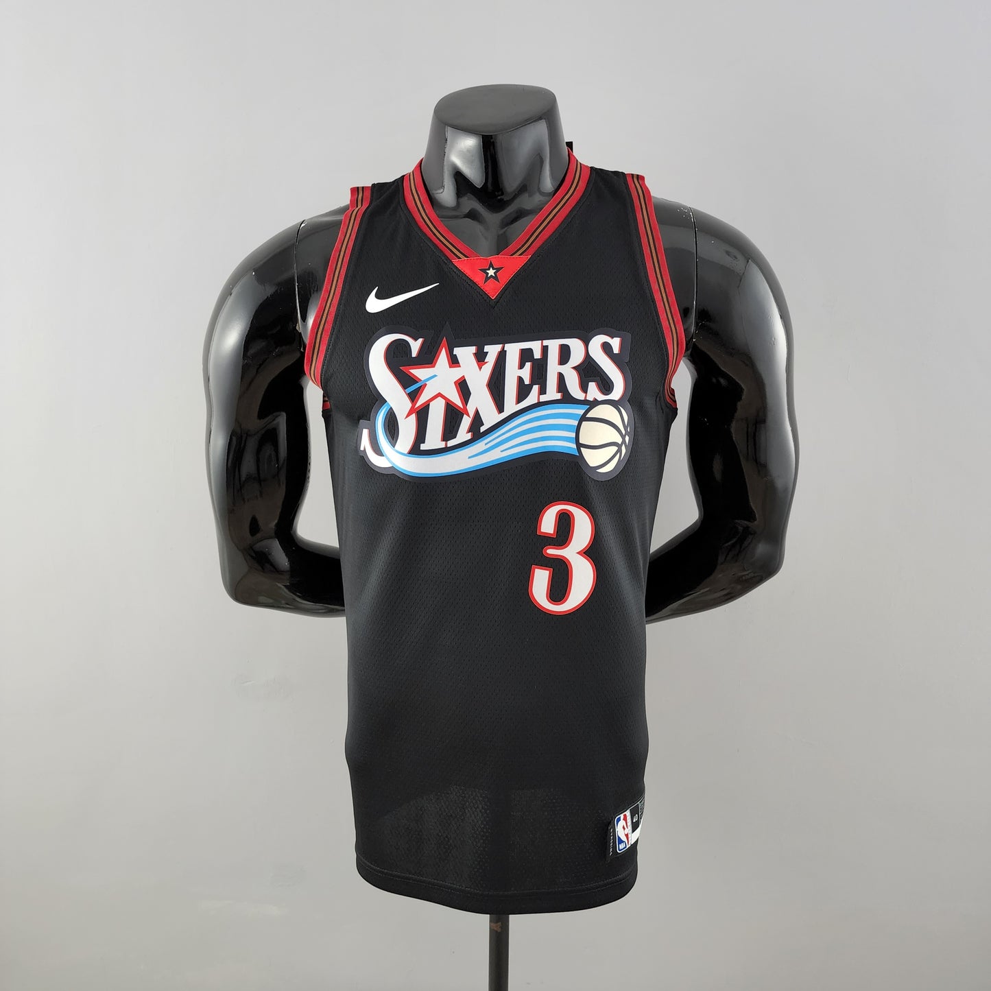 2001 Philadelphia Iverson #3 Retro Basketball Jersey