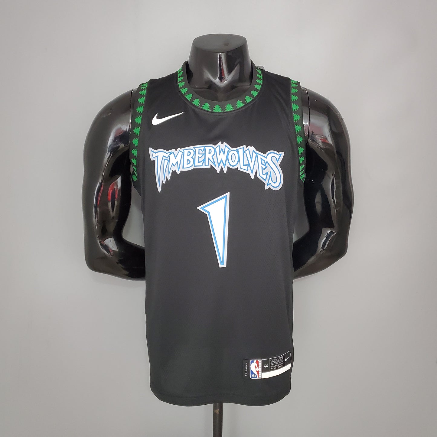 2022 Minnesota Edwards #1 Retro Basketball Jersey