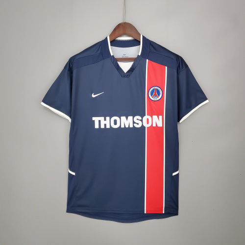 1990s Paris Saint-Germain Retro Football Shirt | Navy Red Home
