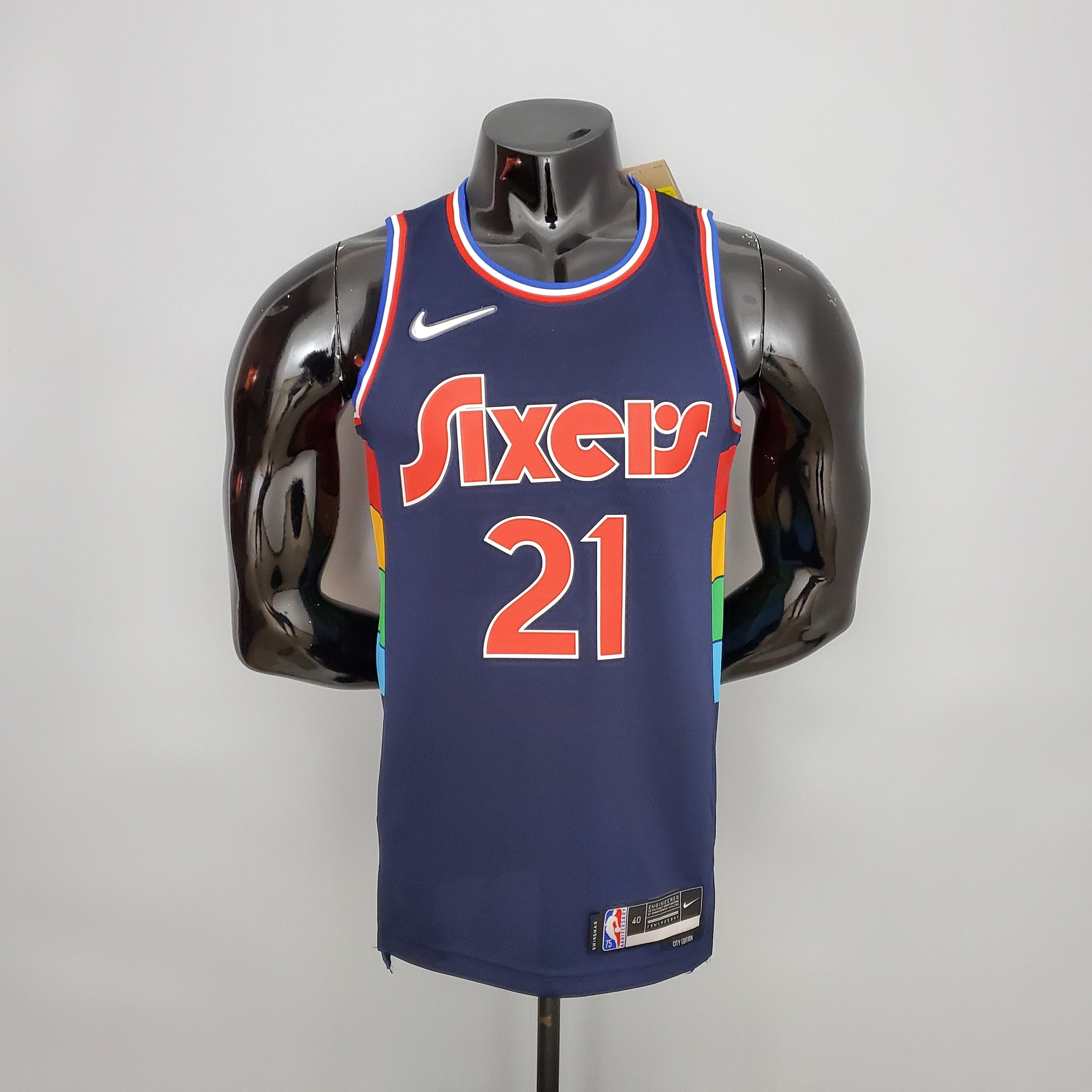 2023 Philadelphia 76ers Embiid #21 Swingman Edition Jersey