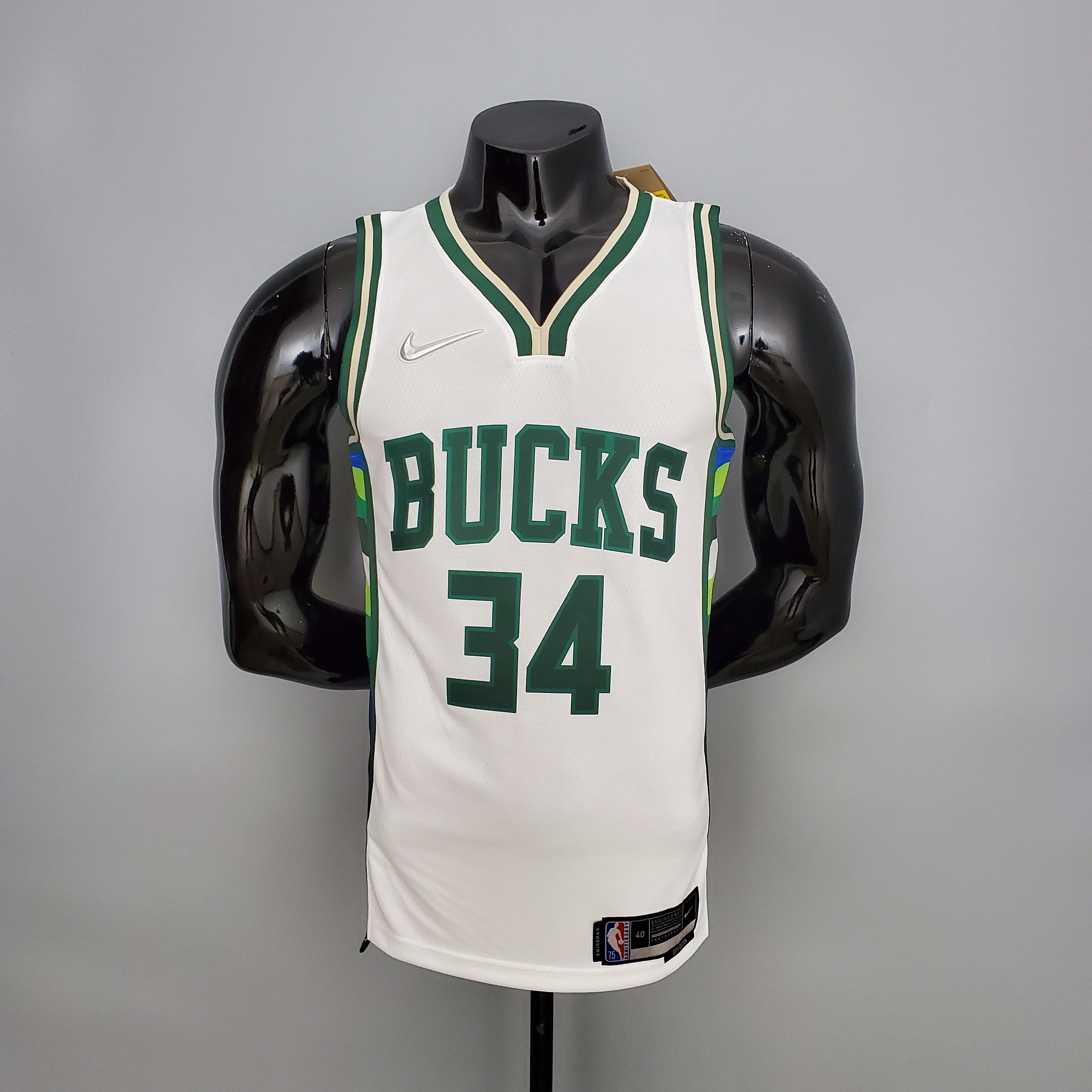 2023 Milwaukee Bucks Antetokounmpo #34 Swingman Edition Jersey