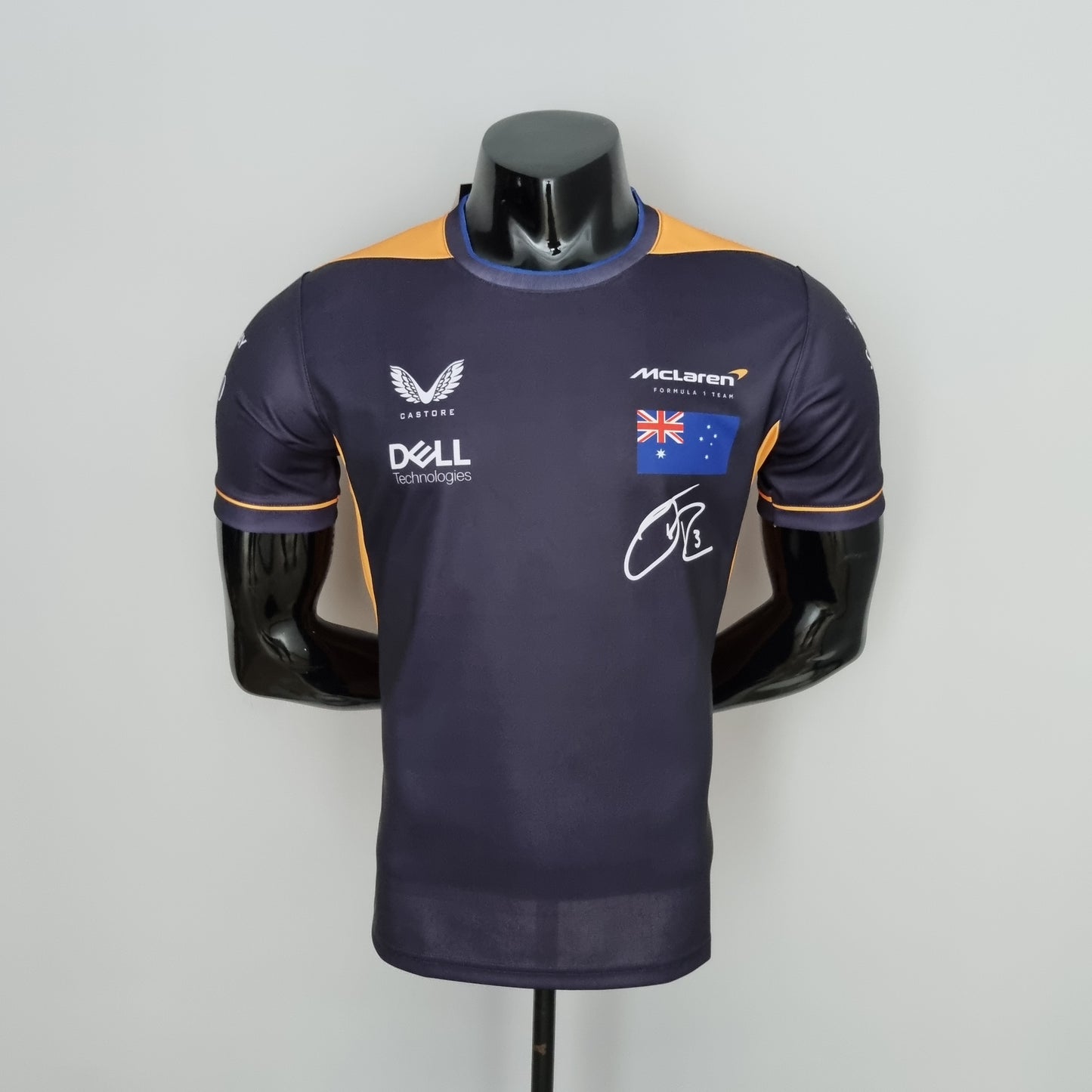 McLaren F1 2023 T-Shirt – Player Fit – Ricciardo #3 | Dark Blue