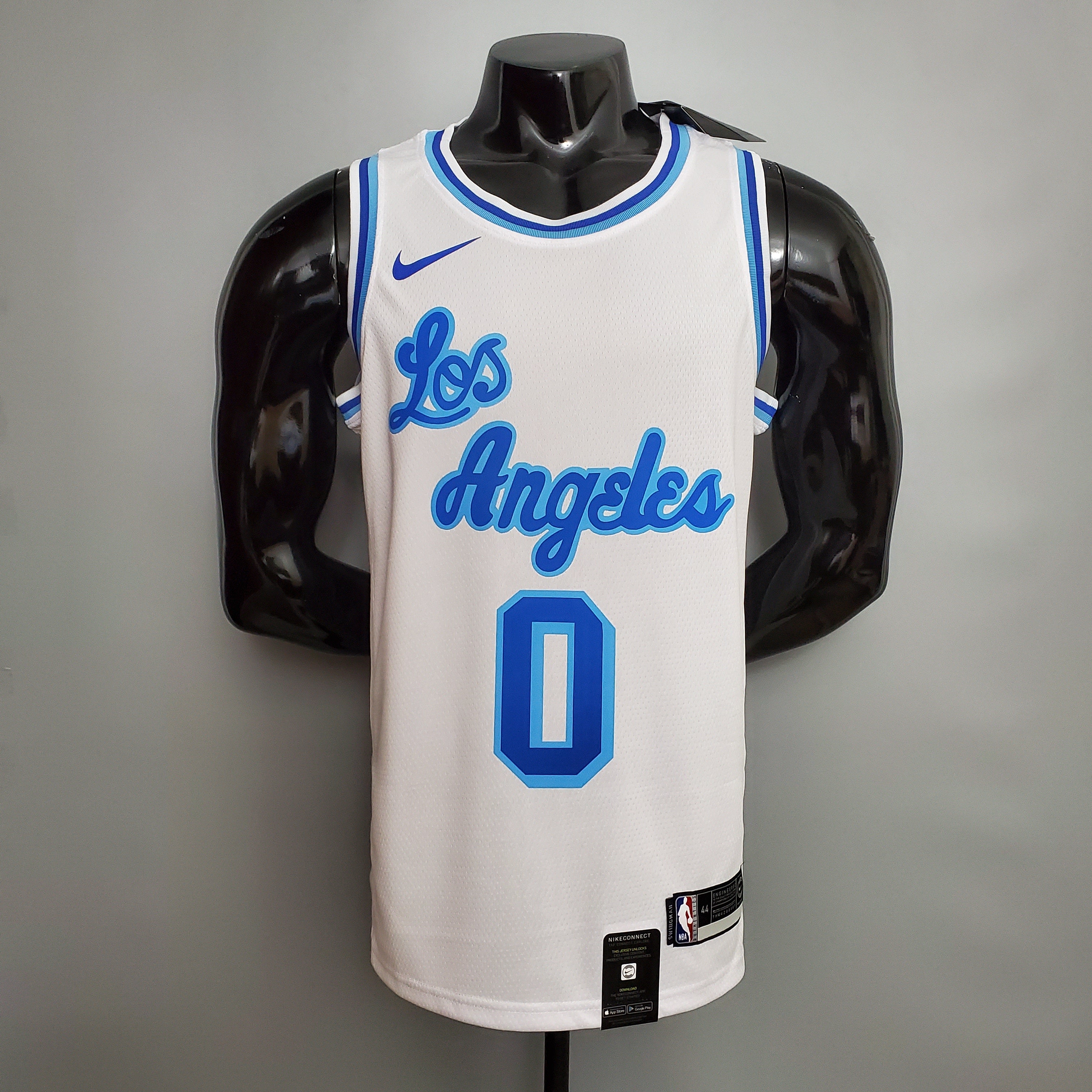 2021 Los Angeles Kuzma #0 Retro Basketball Jersey