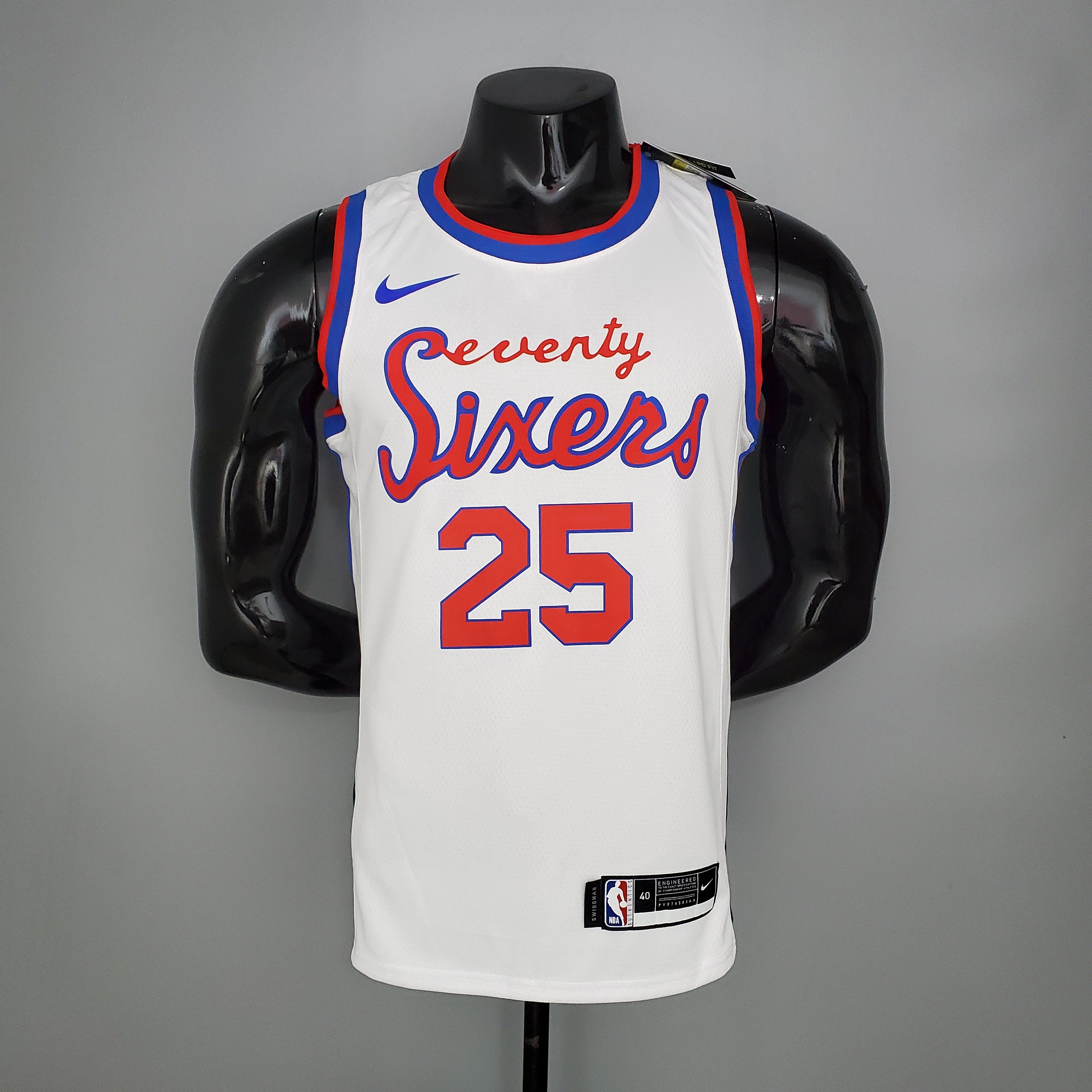 2020 Philadelphia Simmons #25 Retro Basketball Jersey