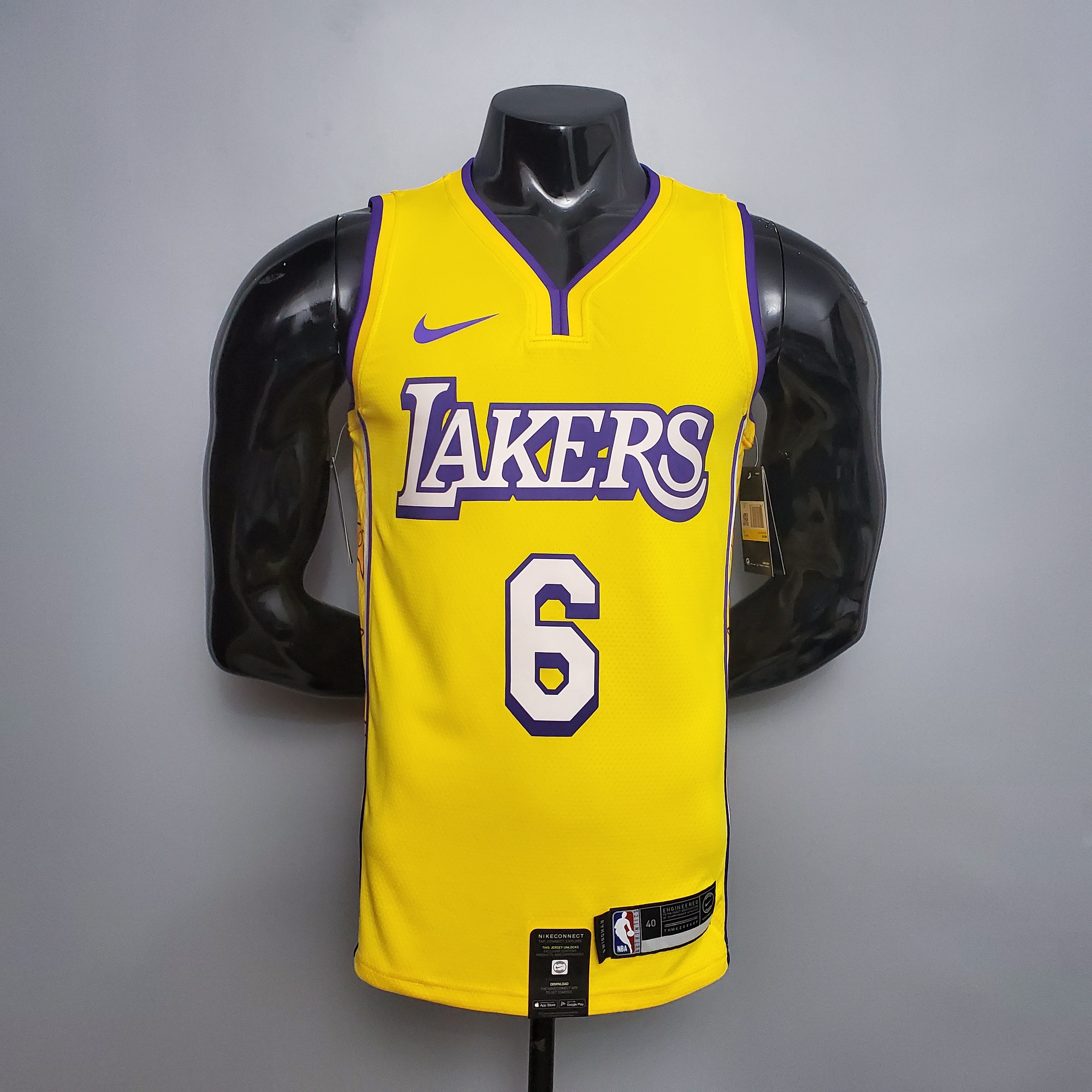 2023 Lakers James #6 City Edition Jersey