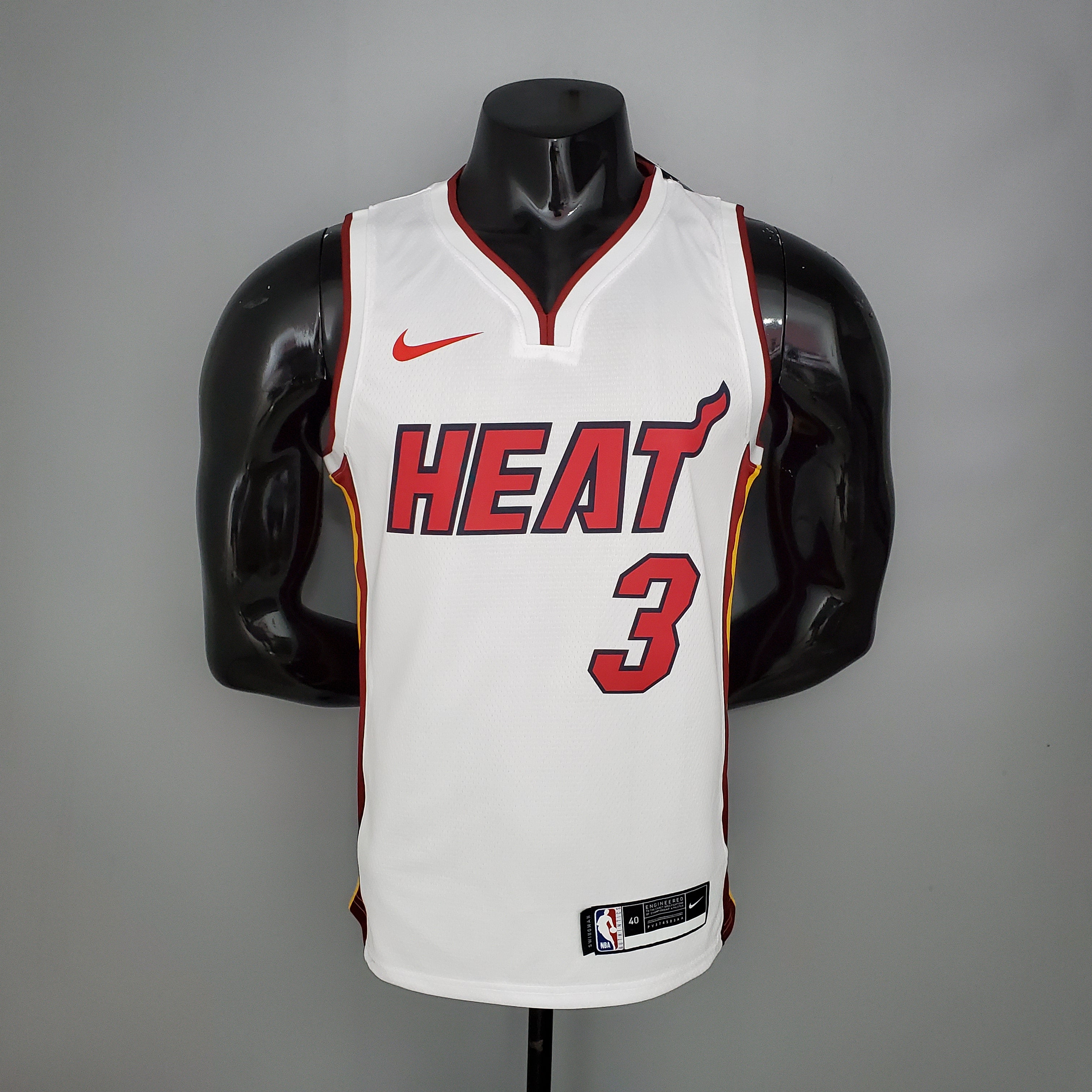 2023 Miami Heat Wade #3 Swingman Edition Jersey