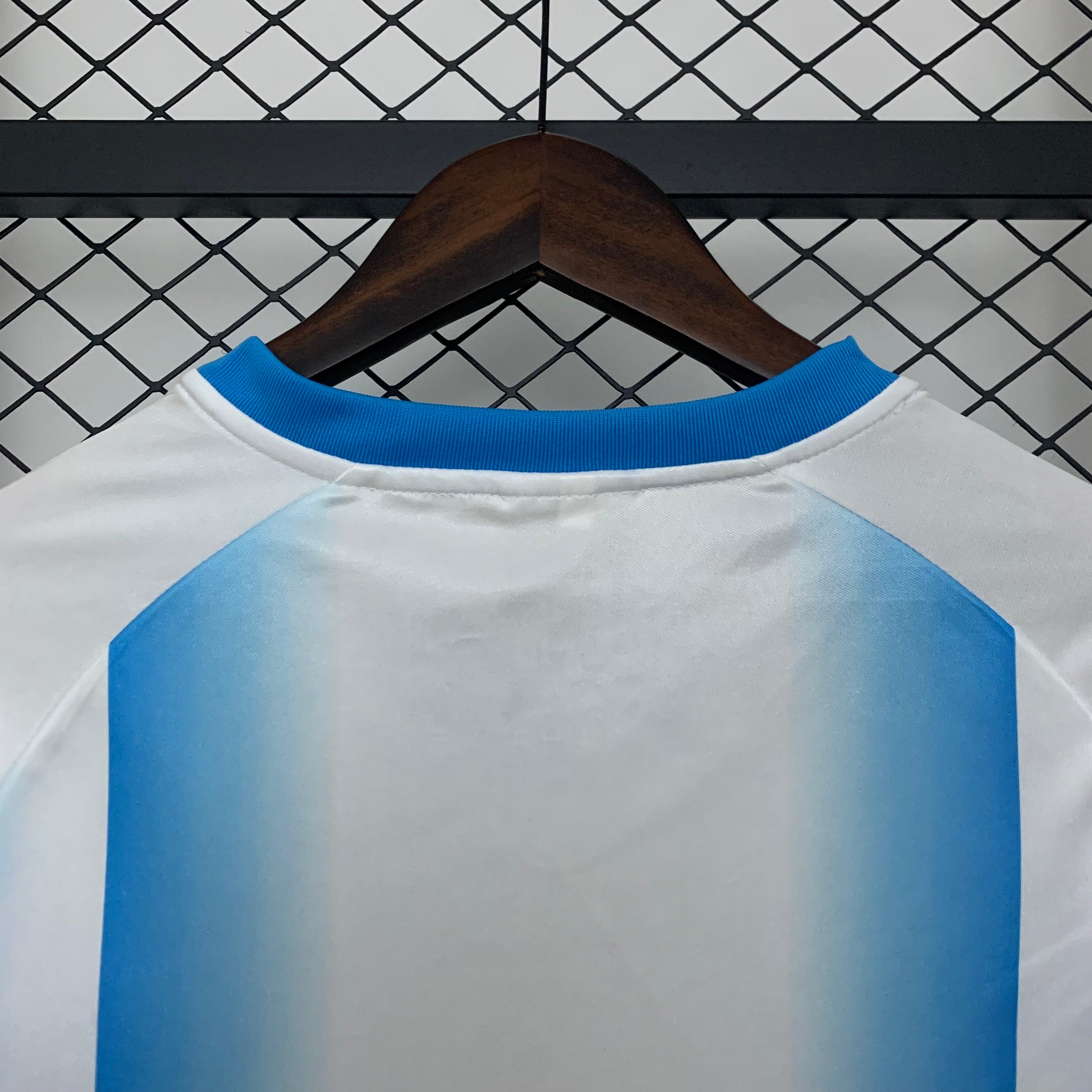 1990s Sao Cristovao Retro Football Shirt | Sky Blue White Home