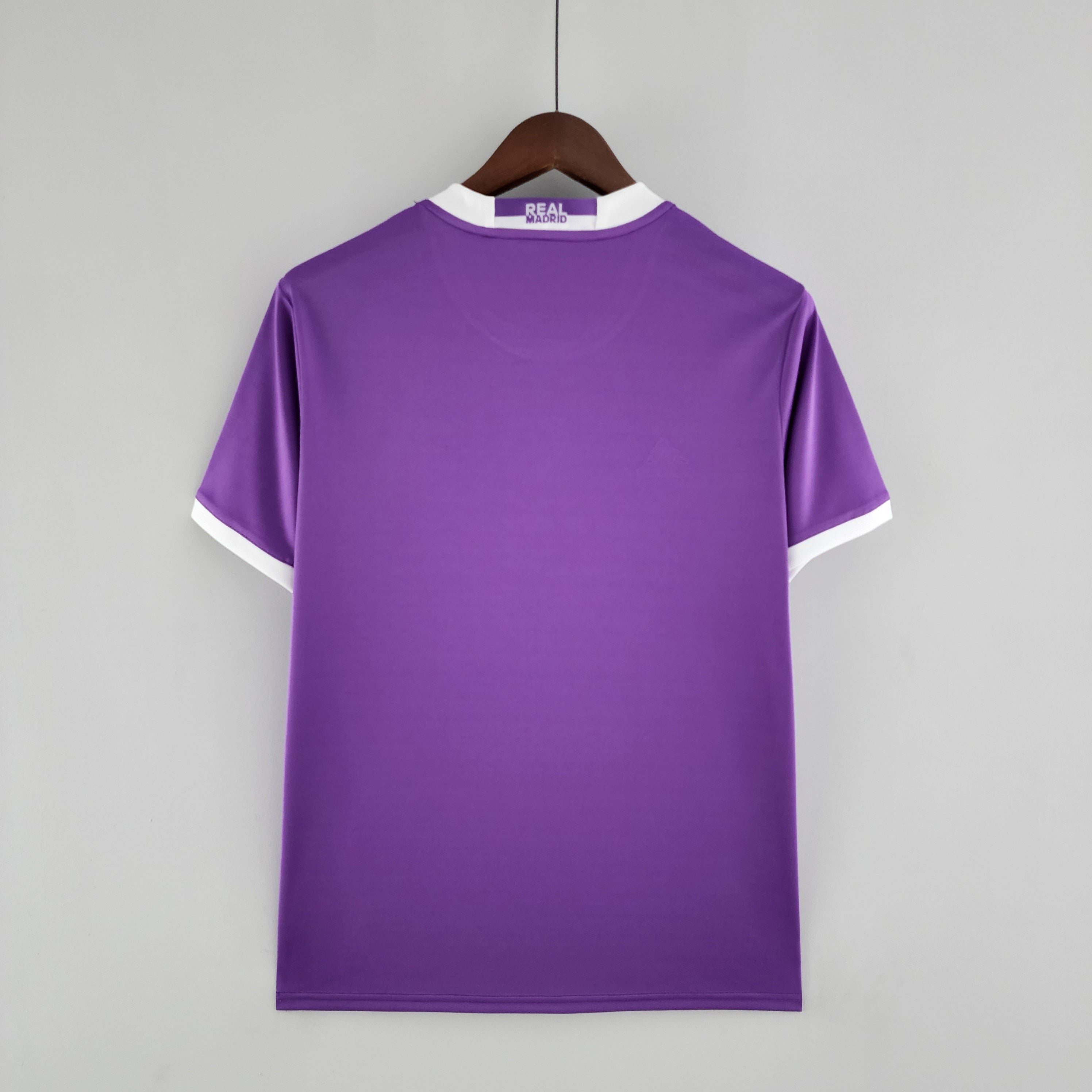 2010s Real Madrid Retro Football Shirt | Purple White Away
