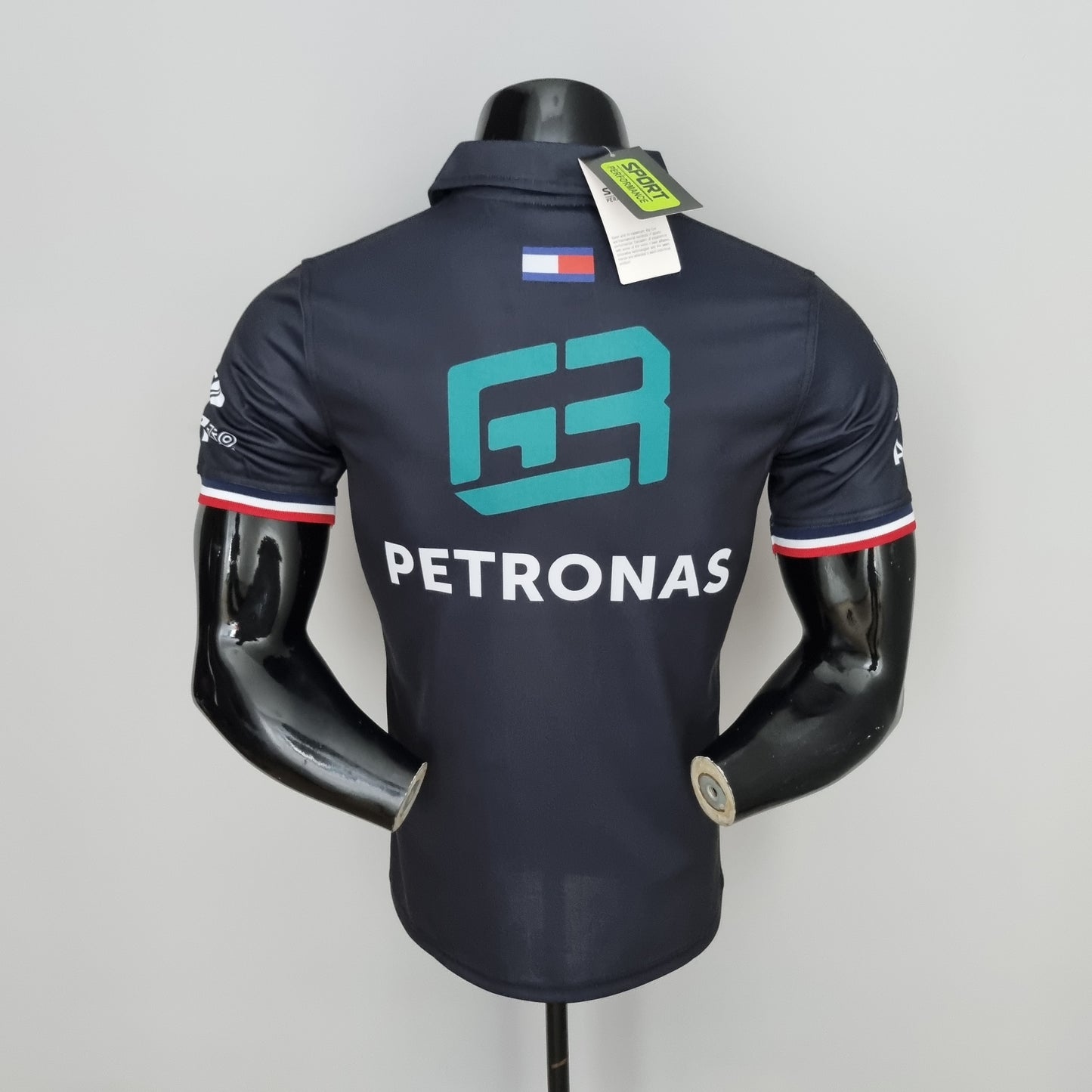 Mercedes F1 2023 Player Fit Polo | Black