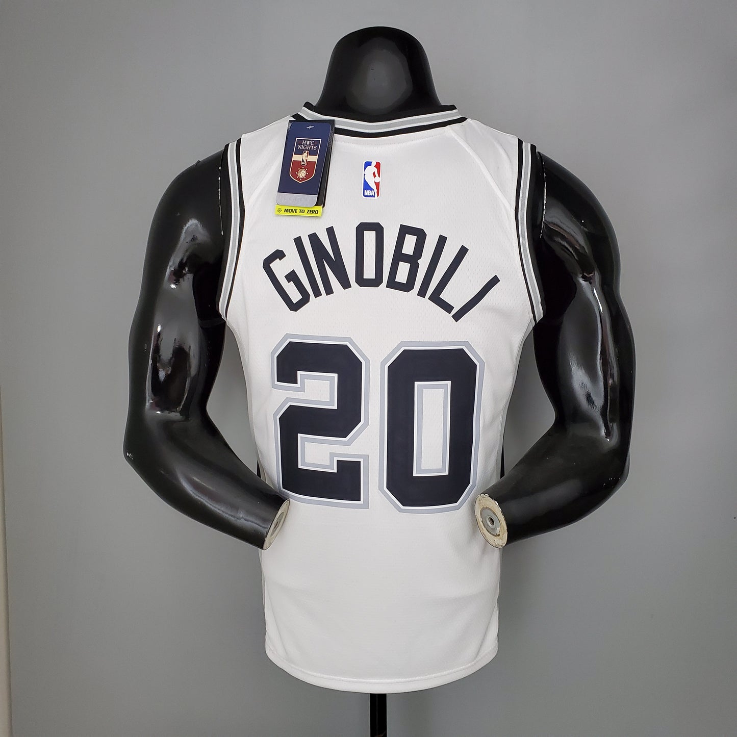 2023 San Antonio Spurs Ginobili #20 Swingman Edition Jersey
