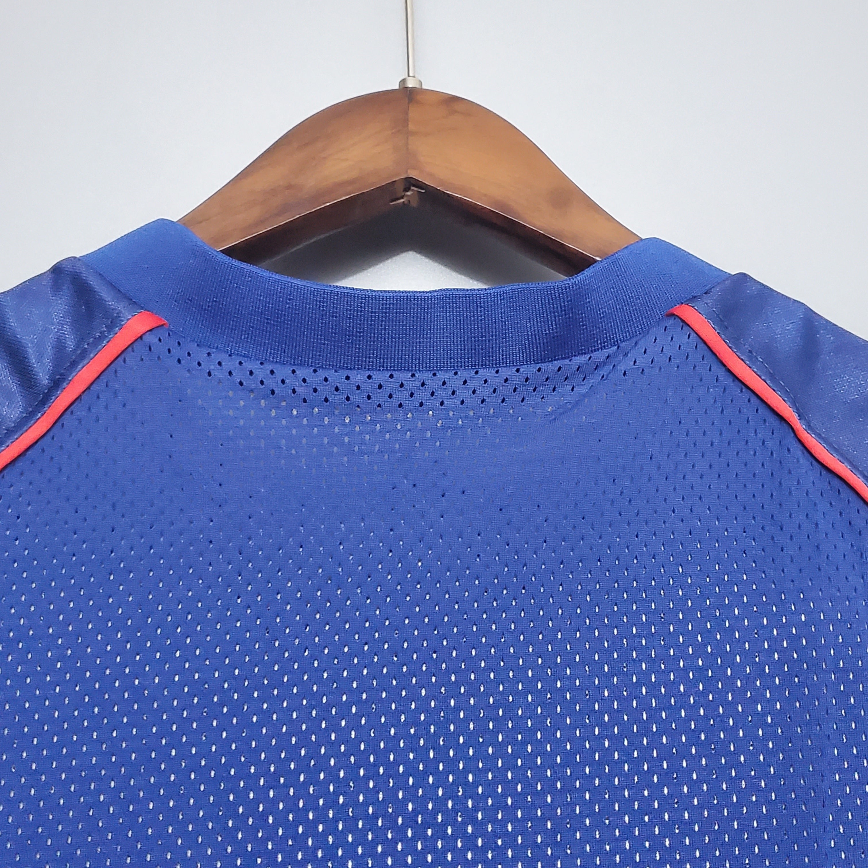 2000s Japan Retro Football Shirt | Blue White Home