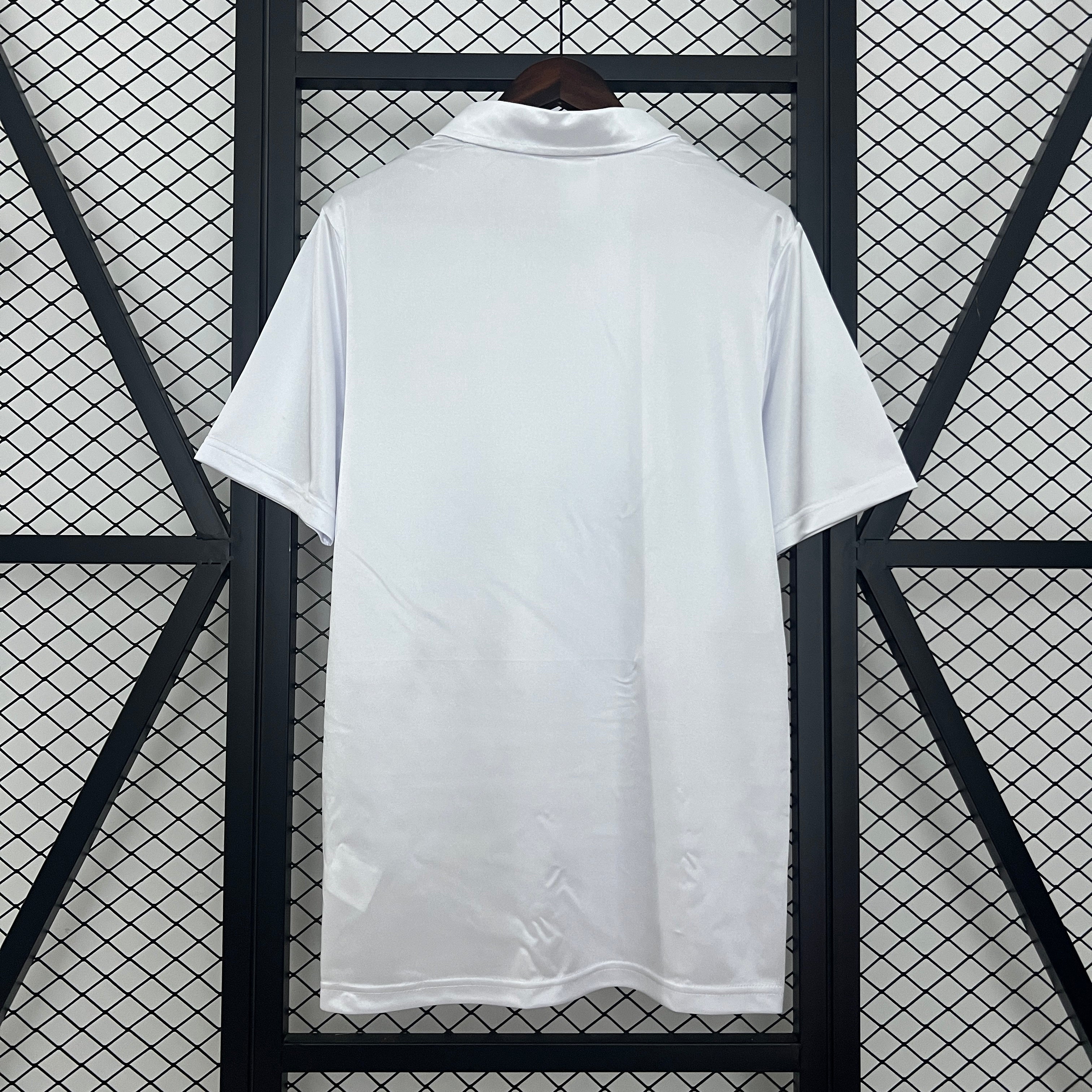 1990s Sevilla Retro Football Shirt | White Burgundy Home