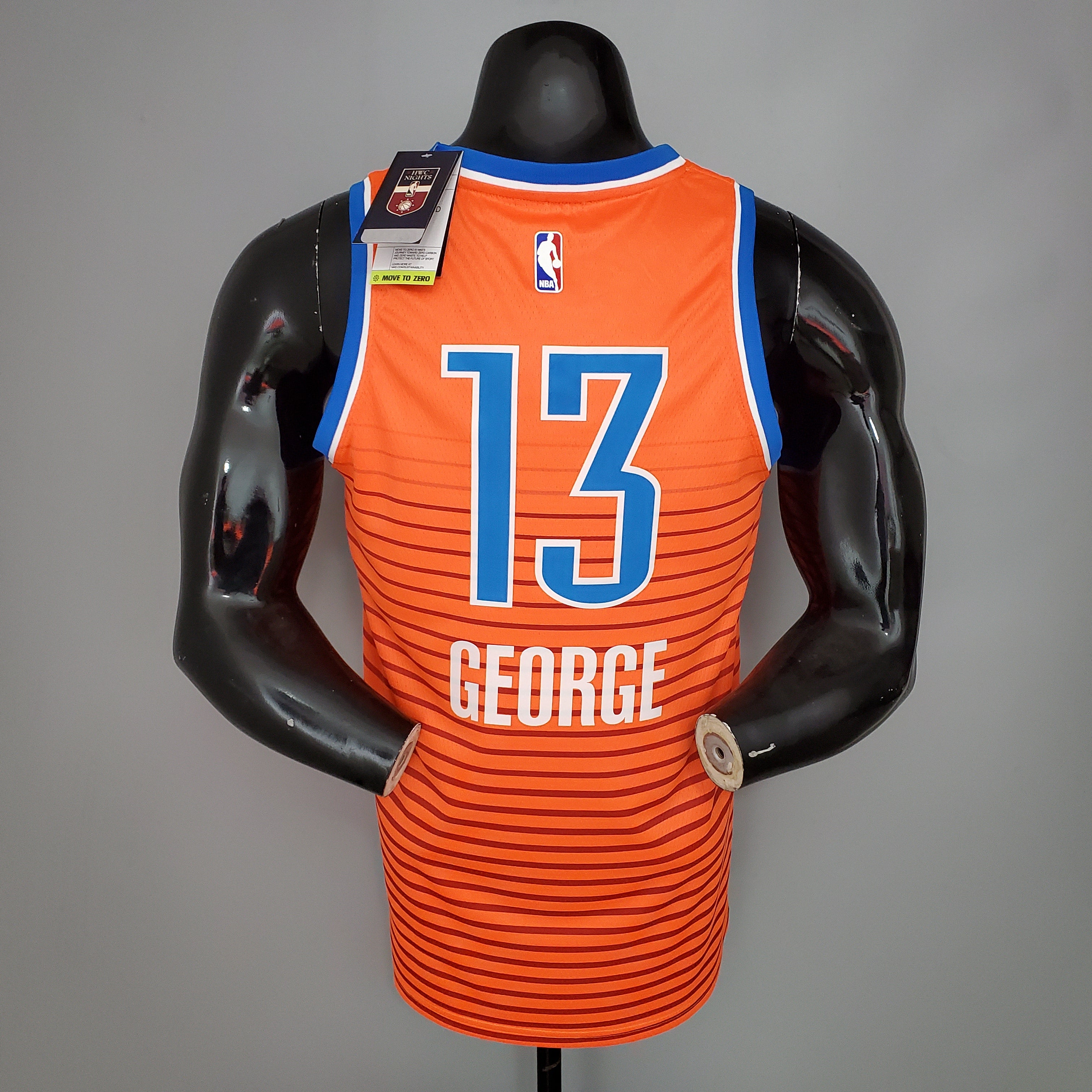 2023 Oklahoma City Thunder George #13 Swingman Edition Jersey