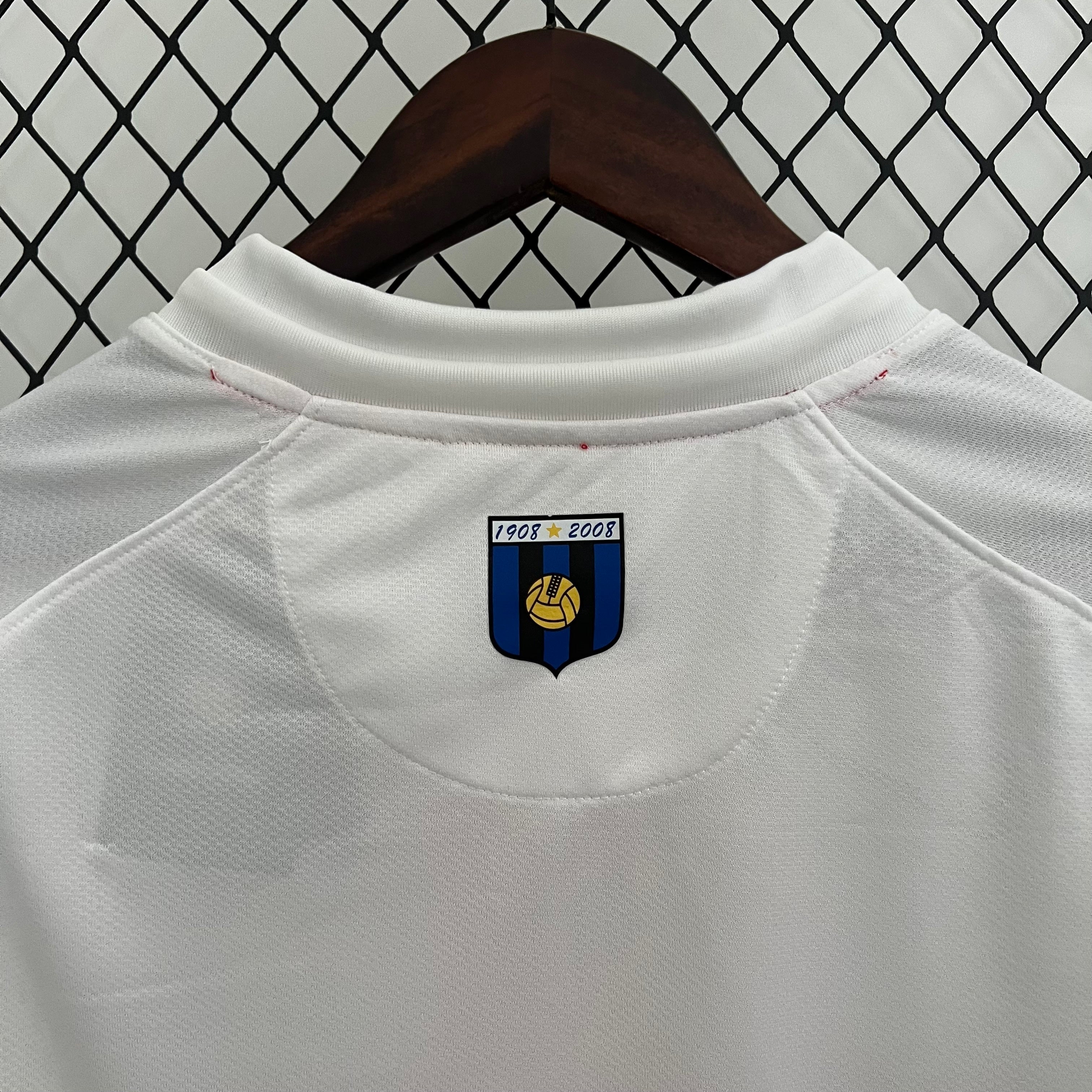 2000s Inter Milan Retro Football Shirt | White Red Home