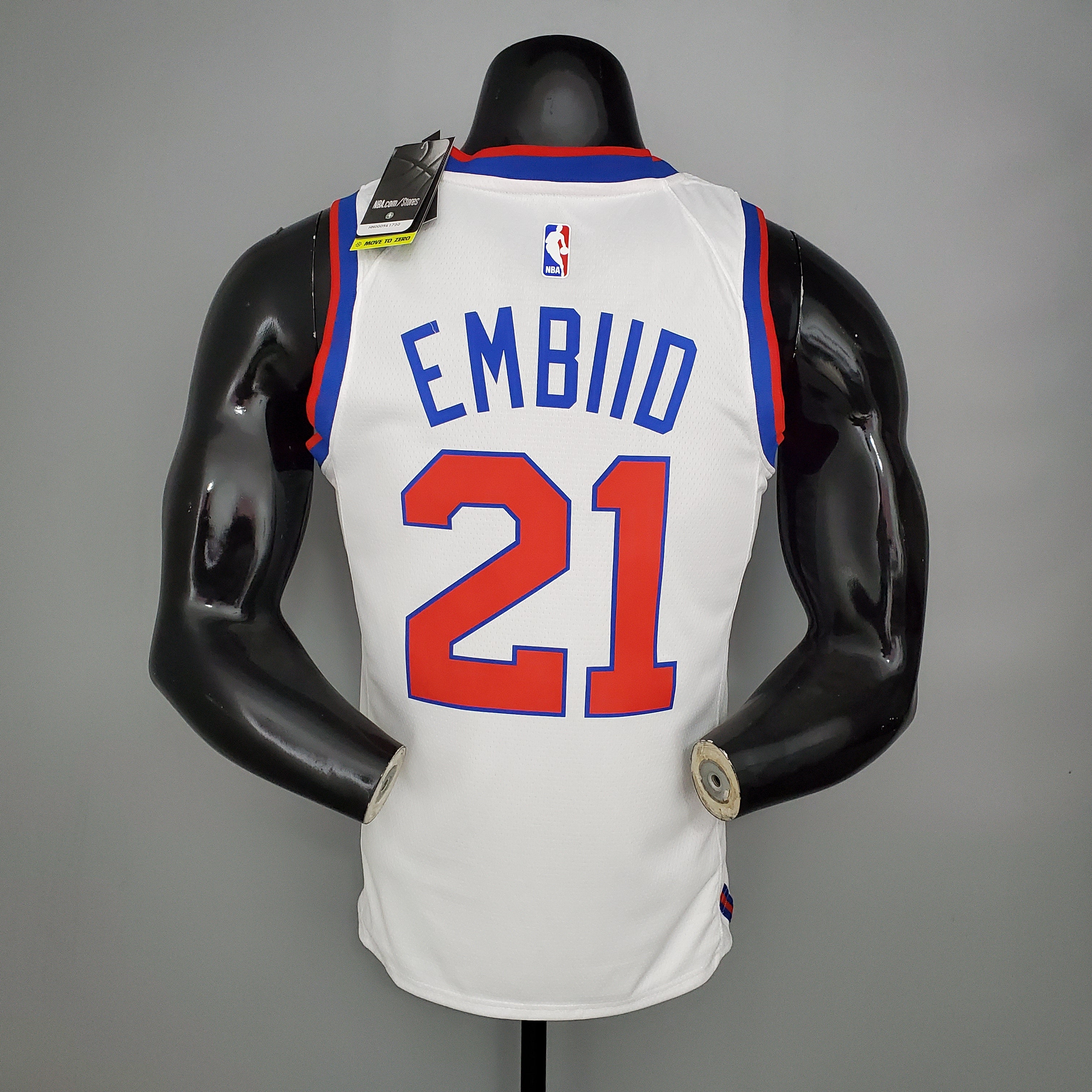2020 Philadelphia Embiid #21 Retro Basketball Jersey