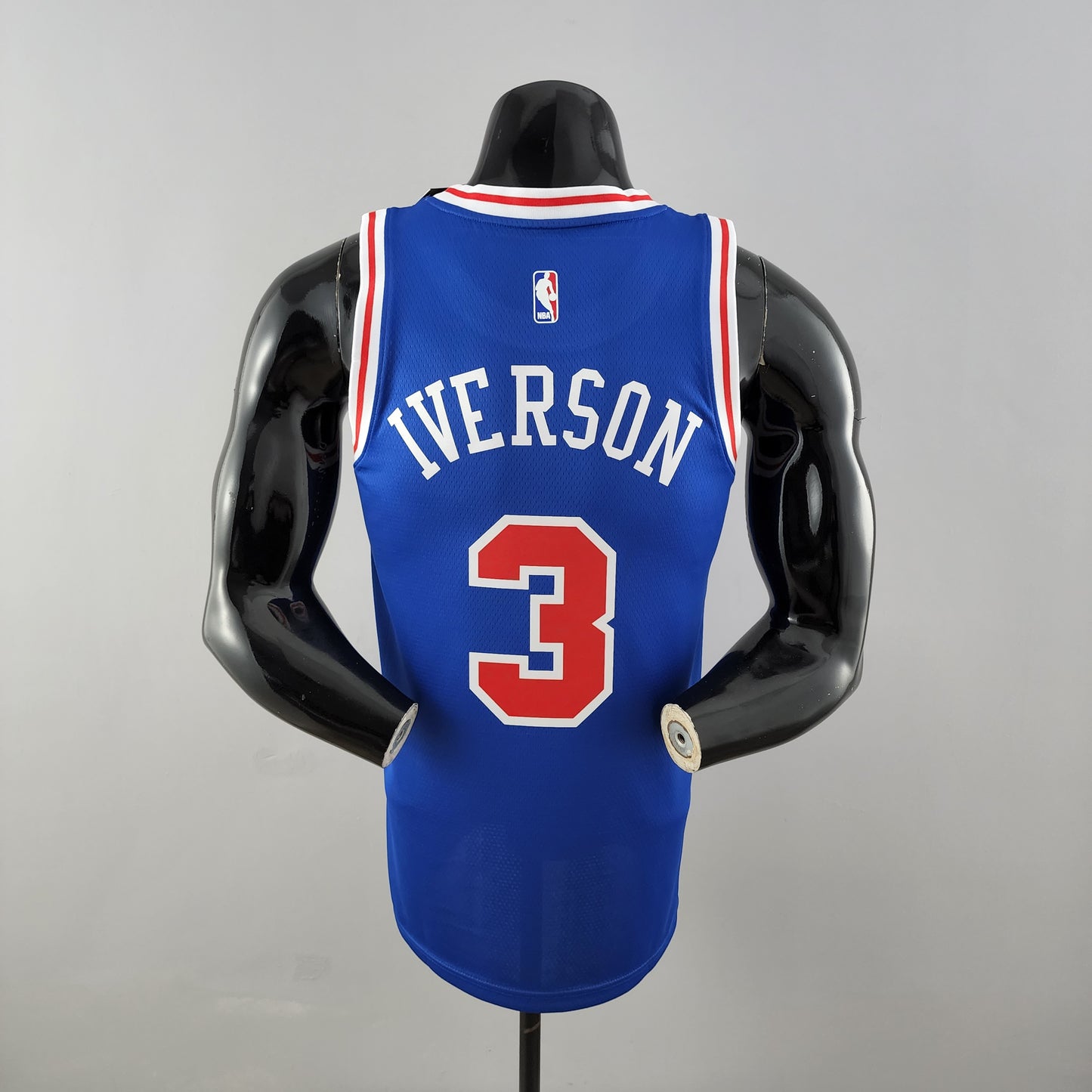 2001 Philadelphia Iverson #3 Retro Basketball Jersey