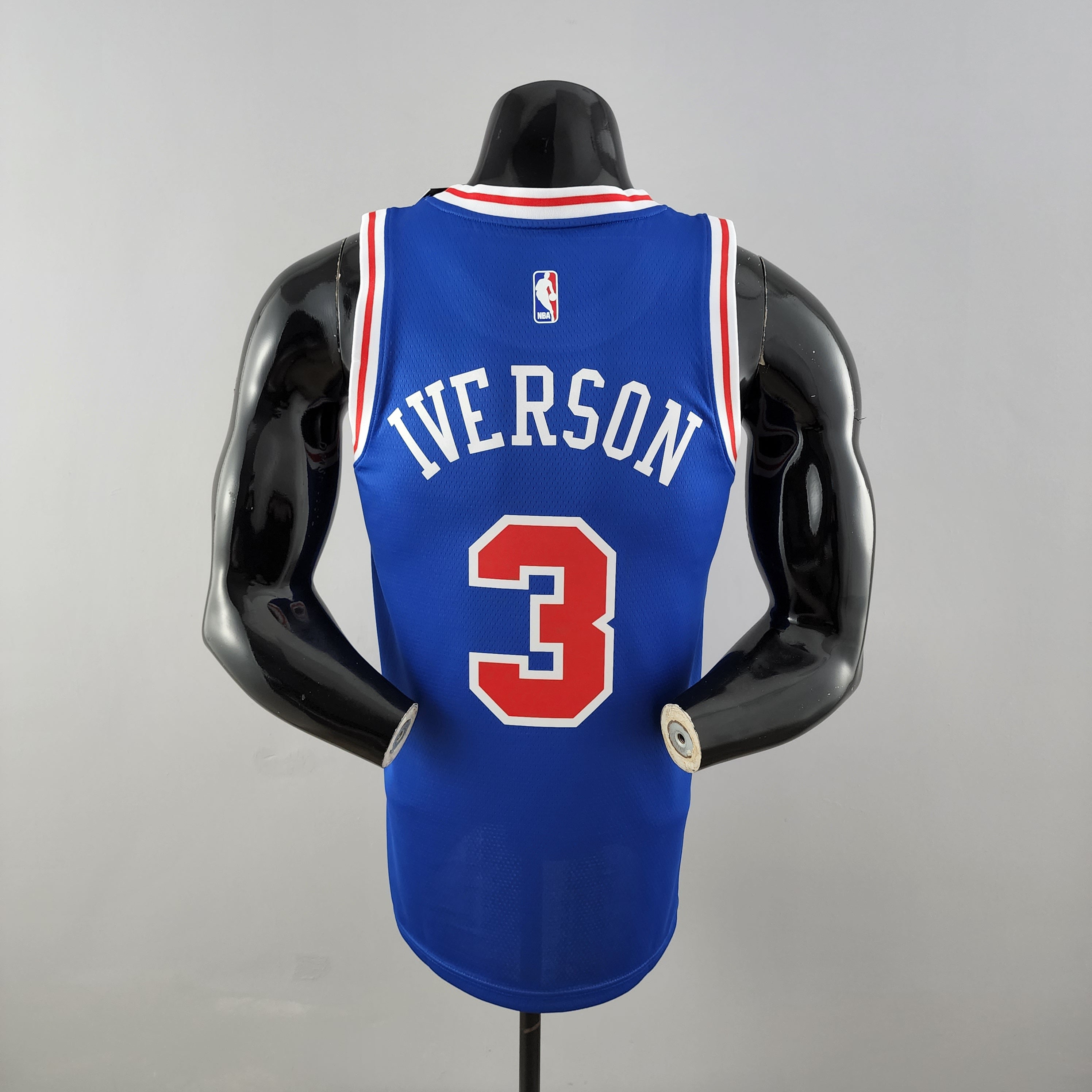 2001 Philadelphia Iverson #3 Retro Basketball Jersey