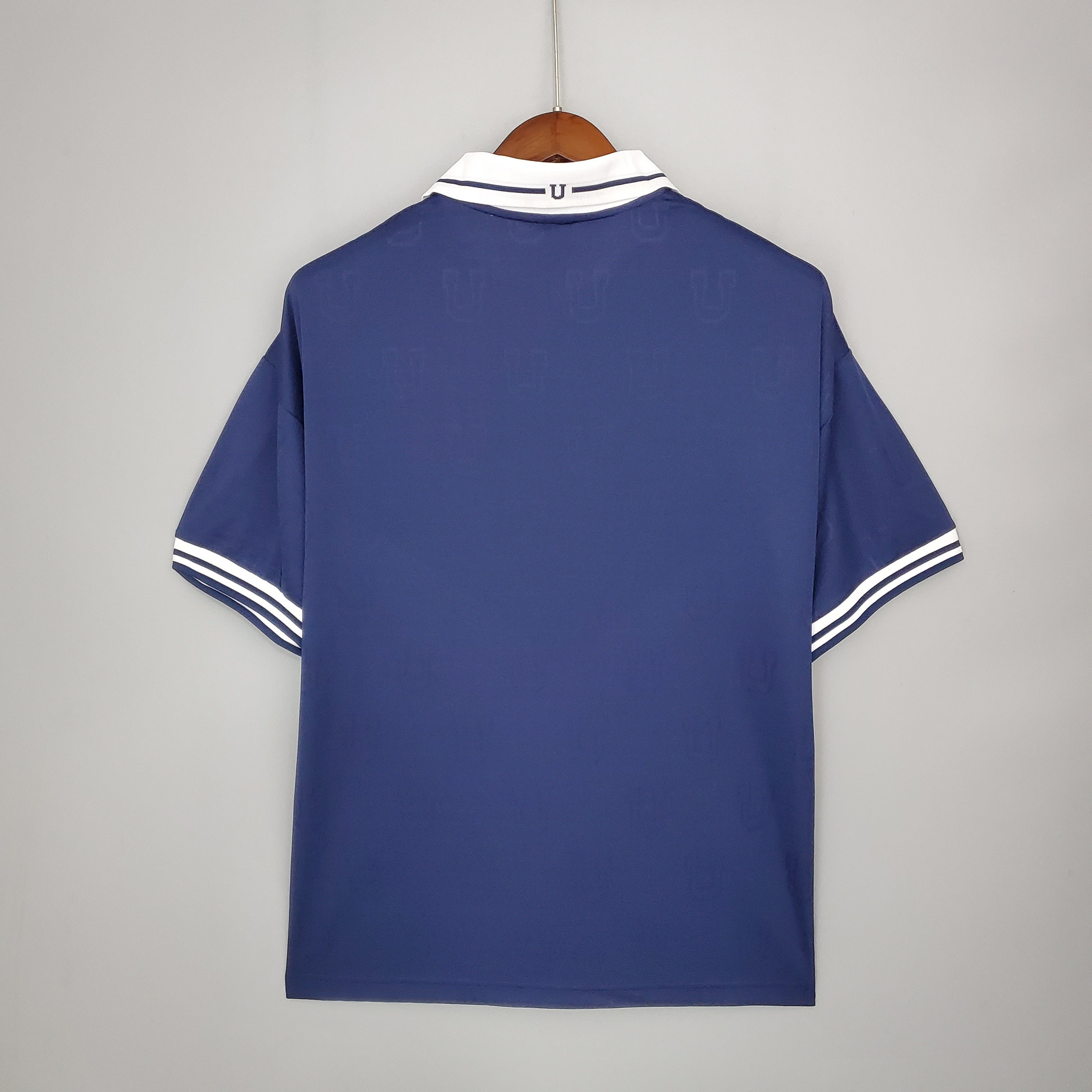 1990s Universidad de Chile Retro Football Shirt | Navy White Home