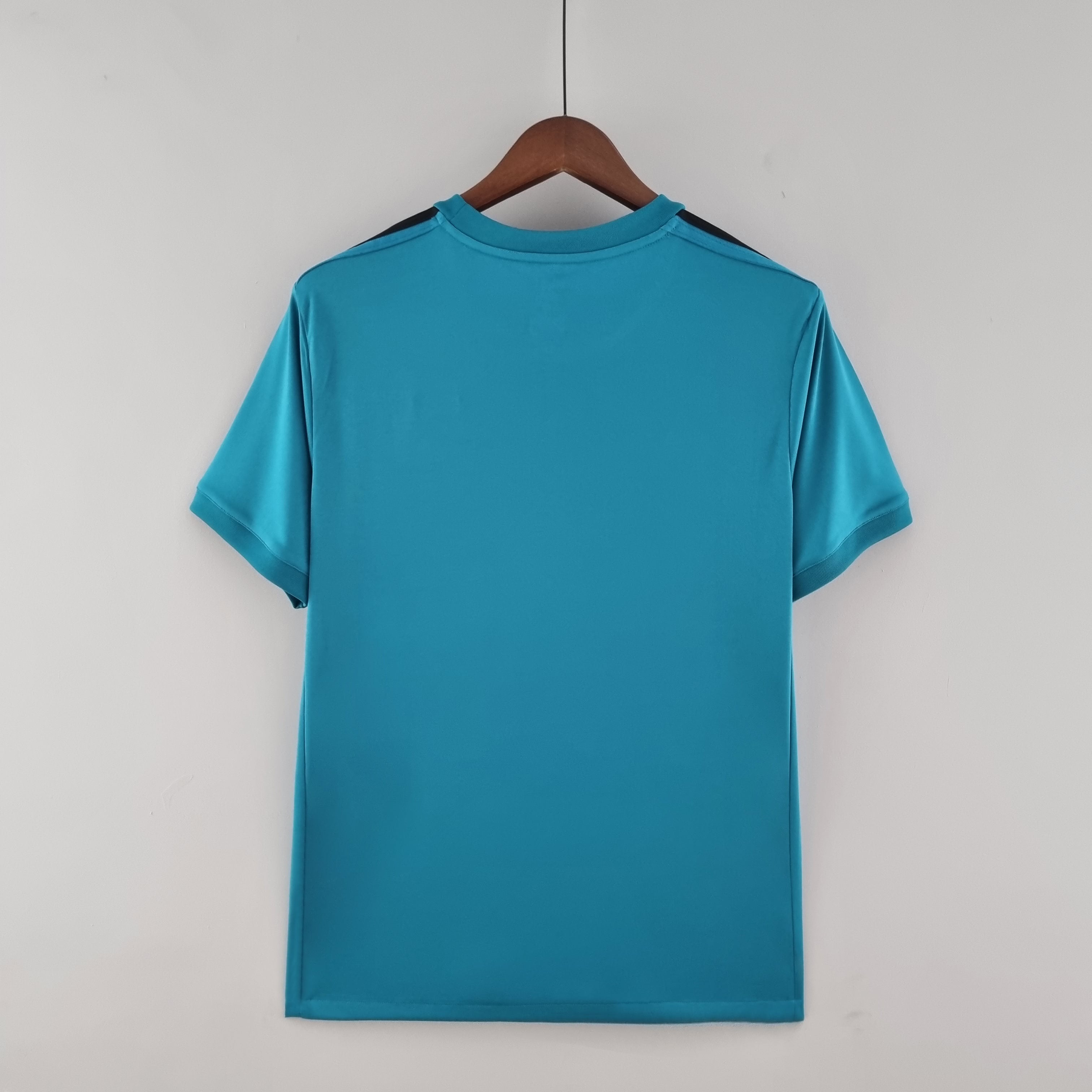 2020s Real Madrid Retro Football Shirt | Turquoise Navy Home