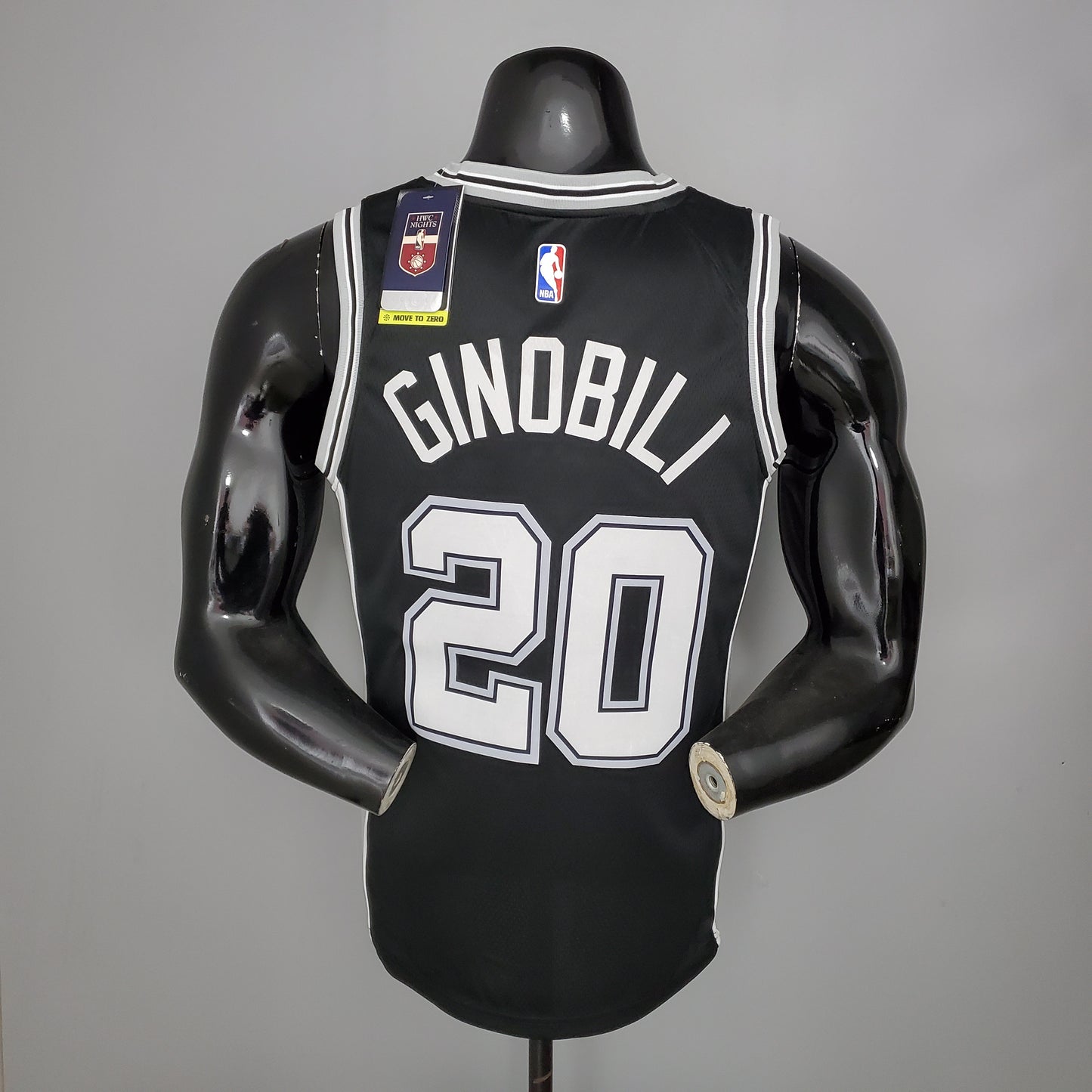 2023 San Antonio Spurs Ginobili #20 Swingman Edition Jersey
