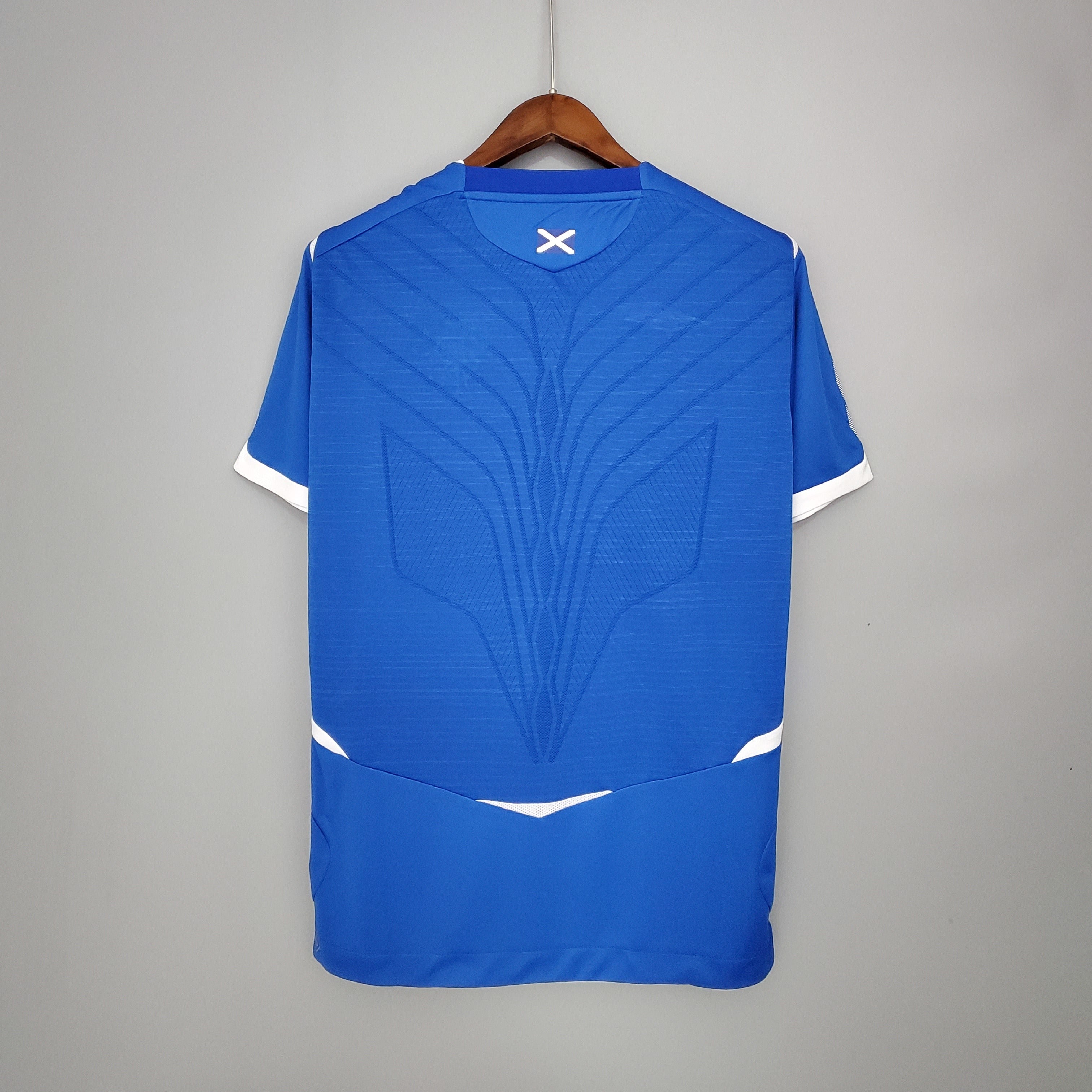 2000s Rangers Retro Football Shirt | Blue White Home