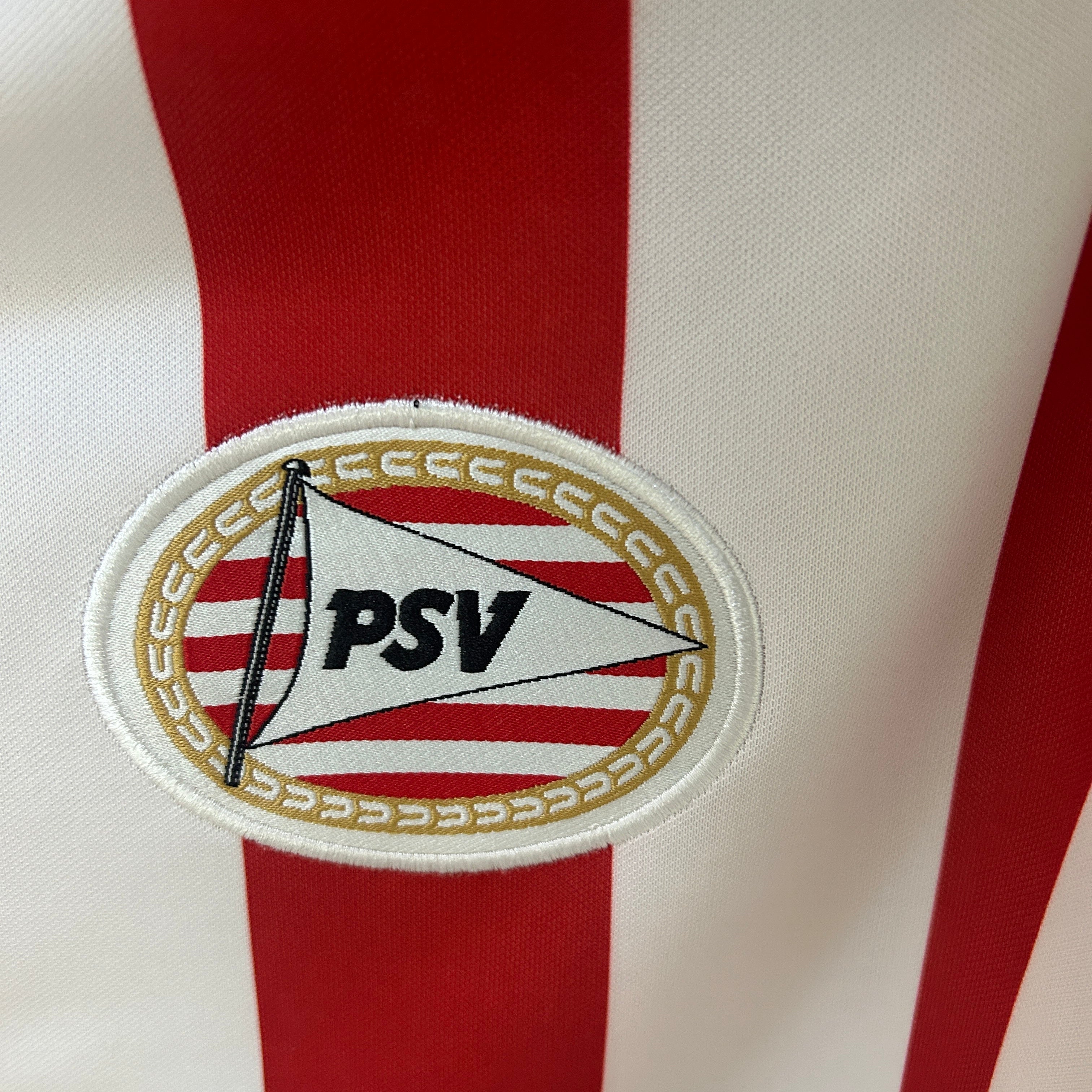 1990s PSV Retro Football Shirt | Red White Home
