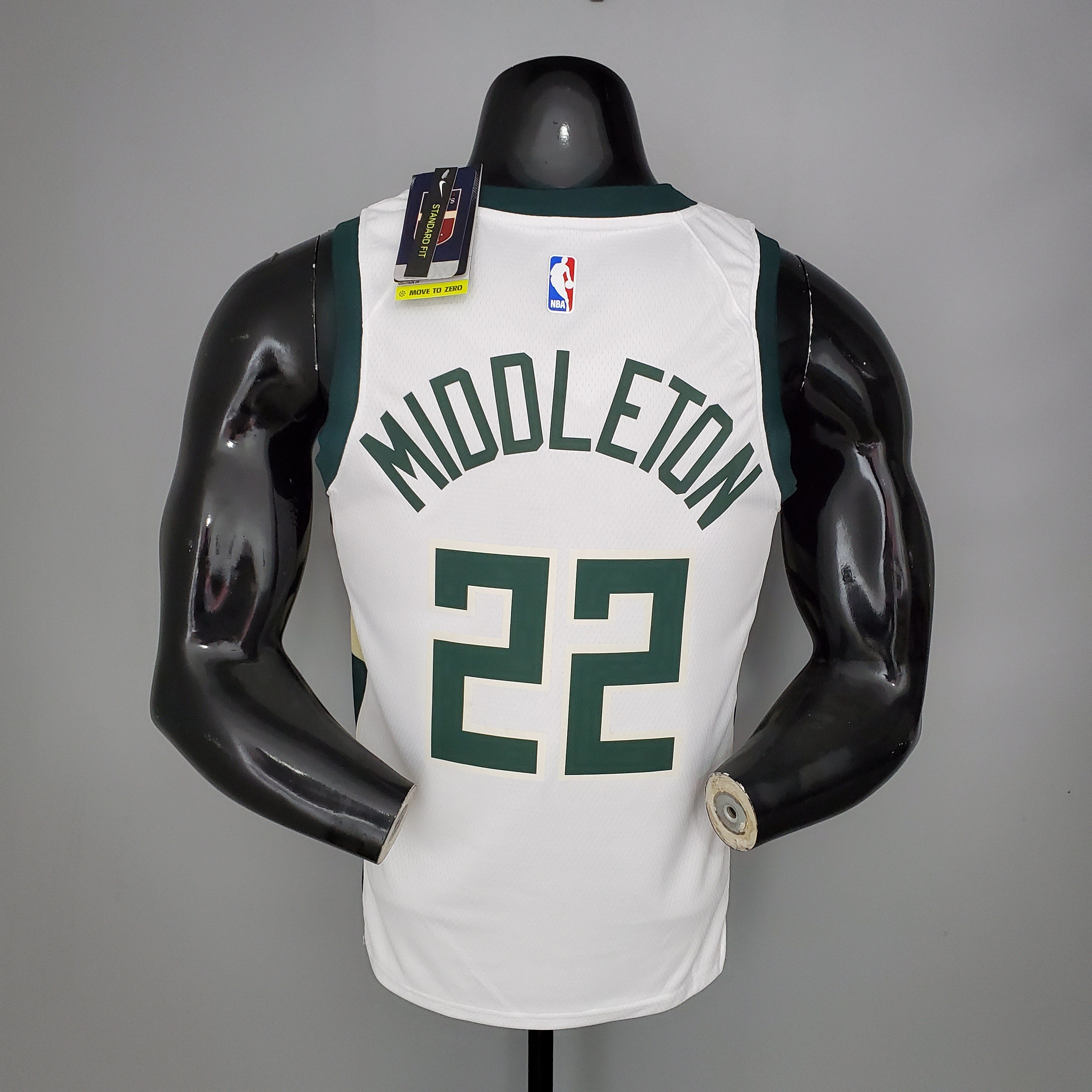 2023 Milwaukee Bucks Middleton #22 Swingman Edition Jersey