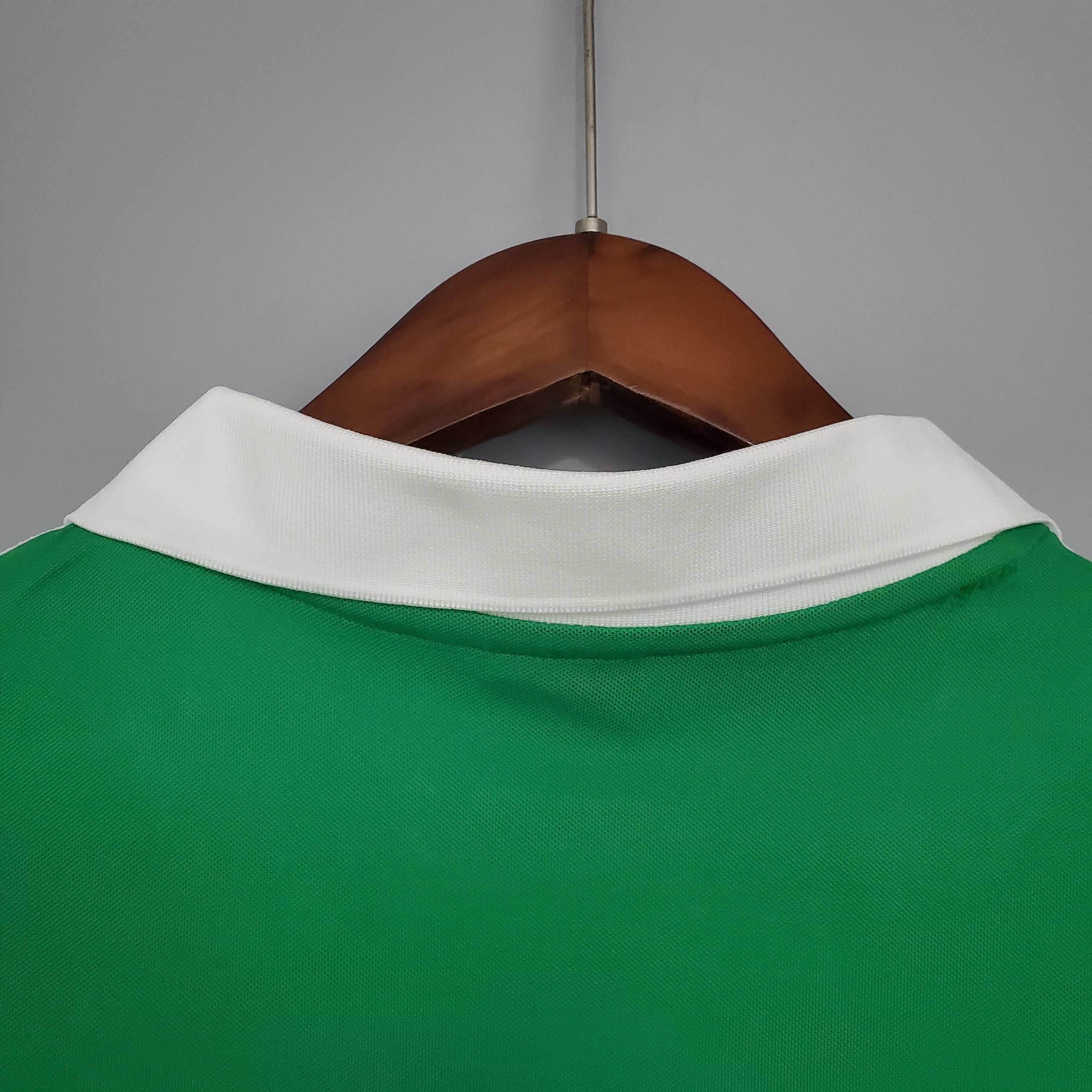 1980s Mexico Retro Football Shirt | Green White Home